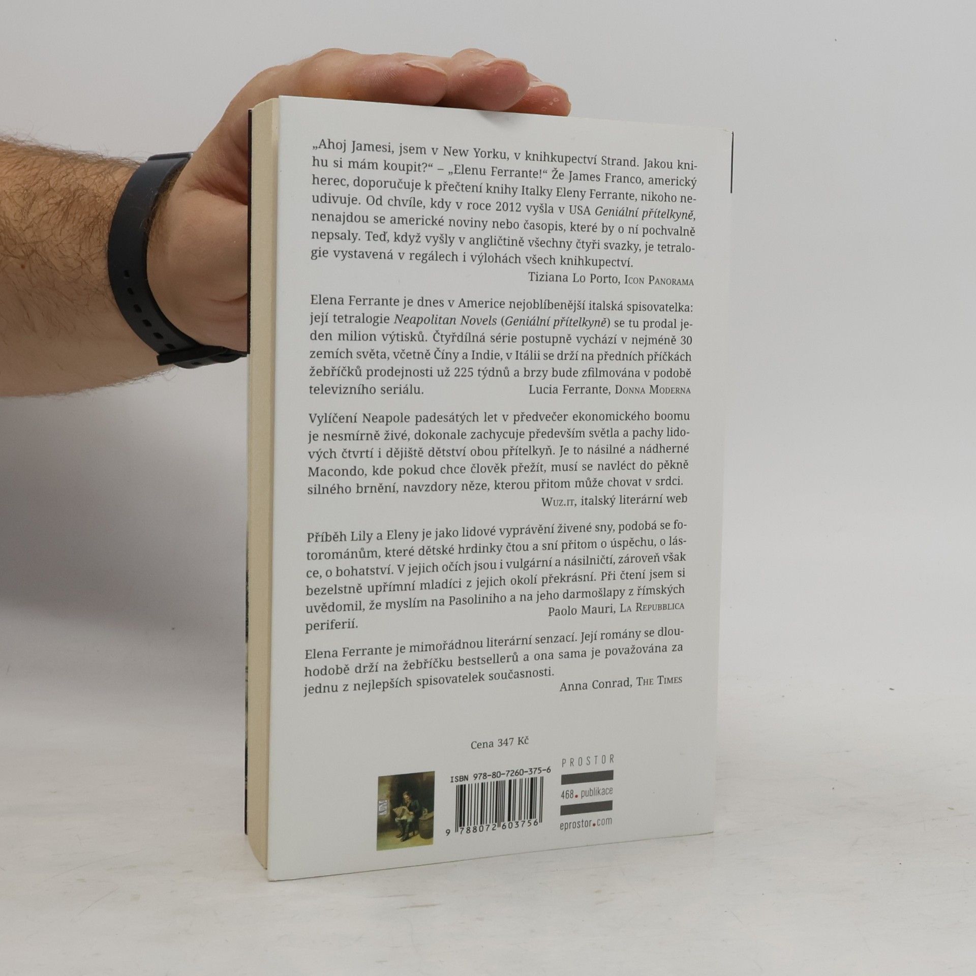 Elena Ferrante Geniální přítelkyně 1. Dětství a dospívání