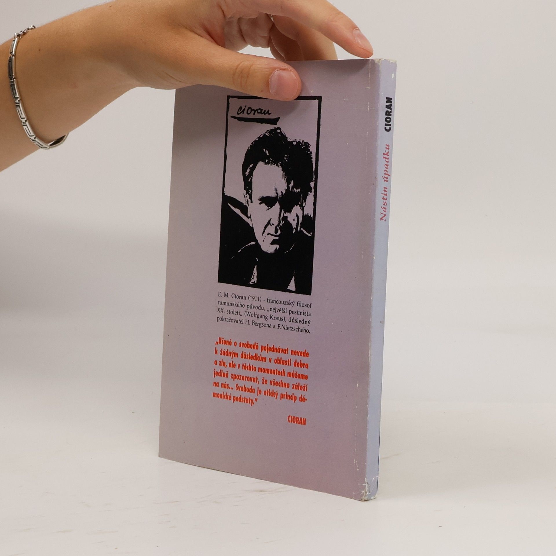 Emil Cioran Nástin úpadku