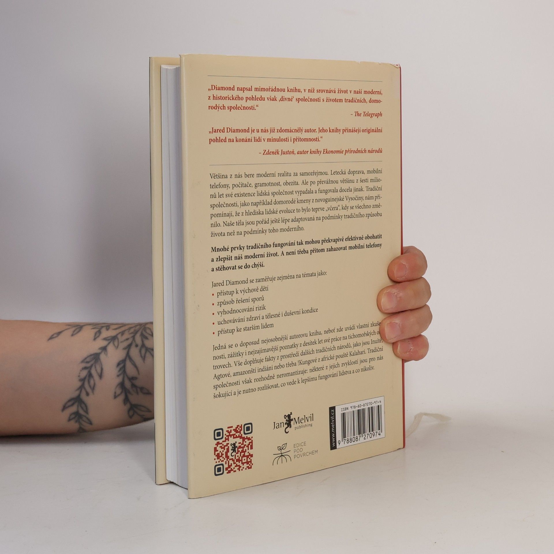 Jared Diamond Svět, který skončil včera. Co se můžeme naučit od tradičních společností?