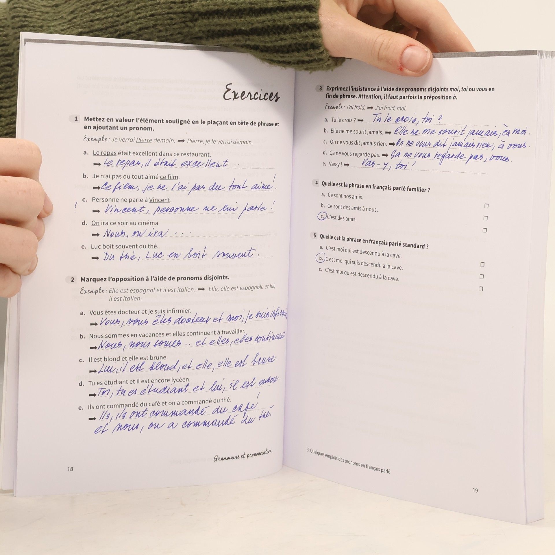 Isabelle Chollet FLE. Le français parlé. Vocabulaire, grammaire. Avec exercices corrigés (B1-C2)(Français langue étrangère): FLE B1-C2