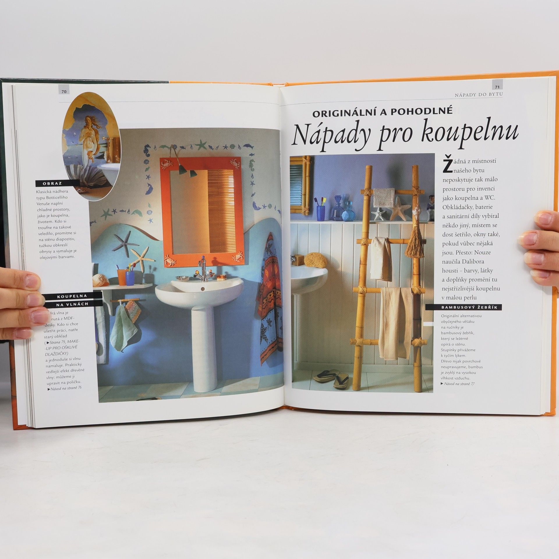 Thomas Eichhorn Nápady do bytu. Mramorování, podlahové puzzle, štukové girlandy, bytové dekorace, patinování