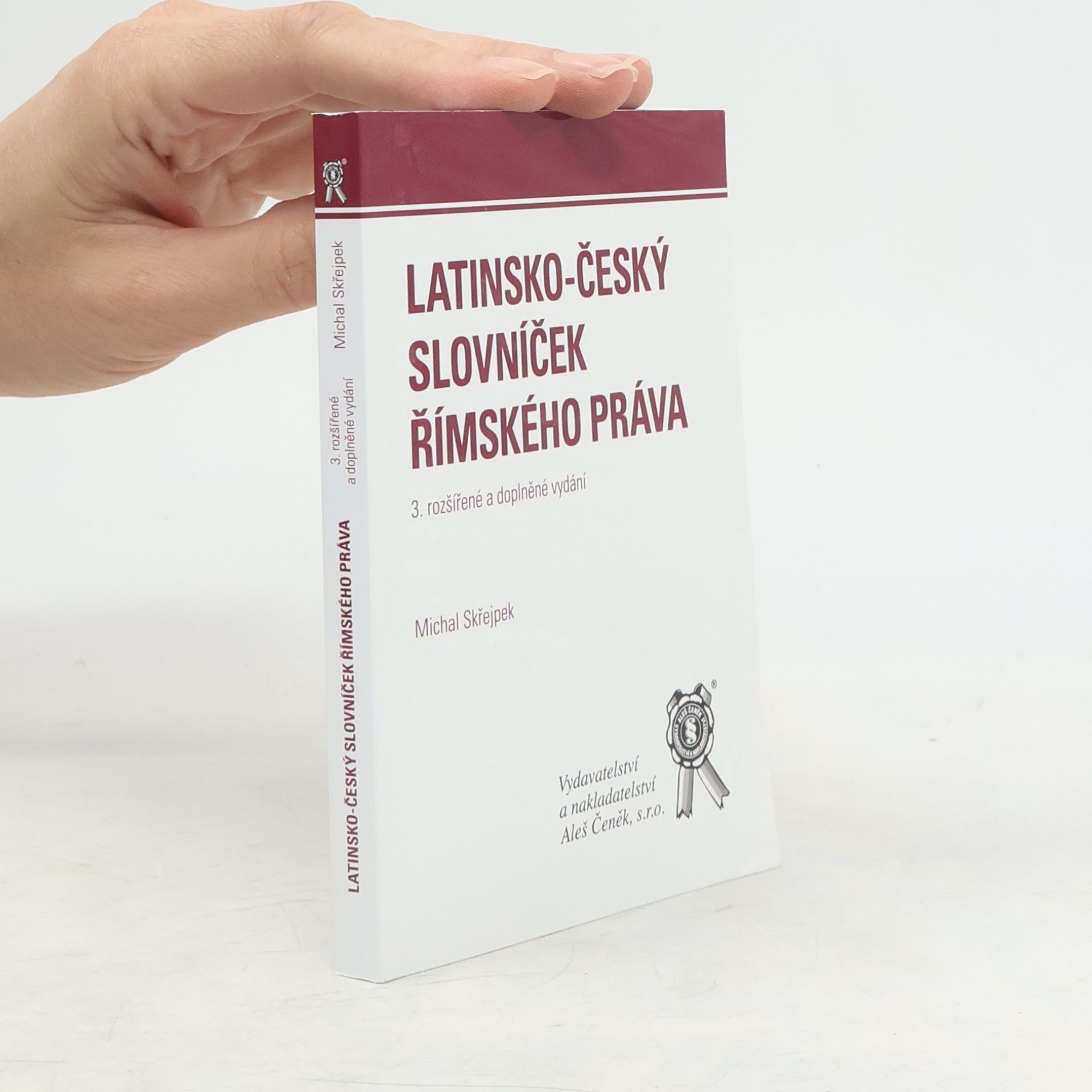 Michal Skřejpek Latinsko-český slovníček římského práva