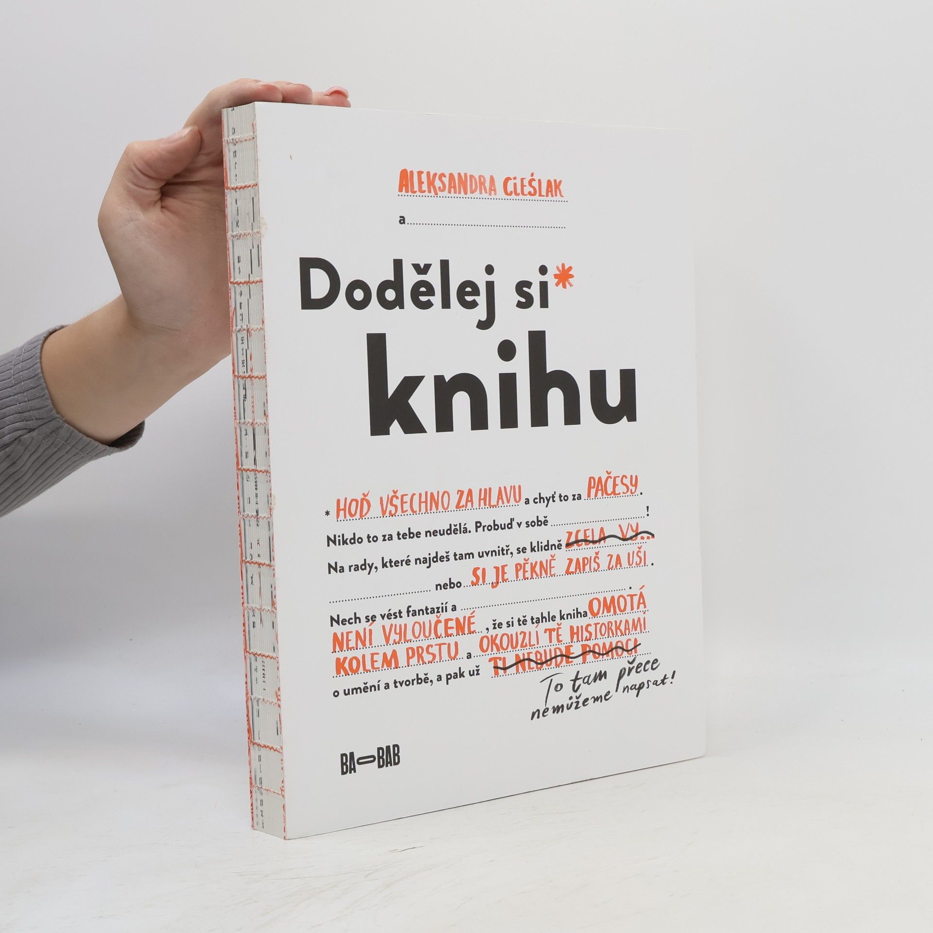 Aleksandra Cieślak Dodělej si knihu