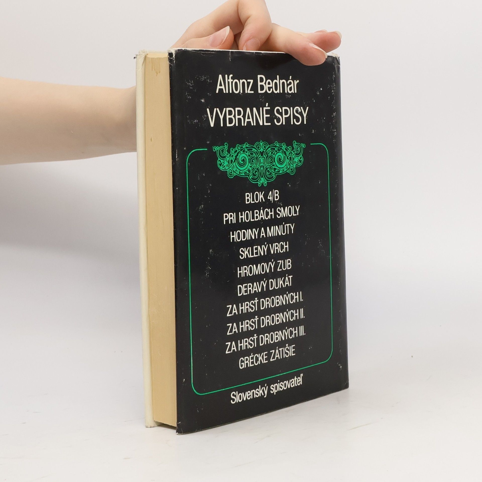 Alfonz Bednár Pri holbách smoly