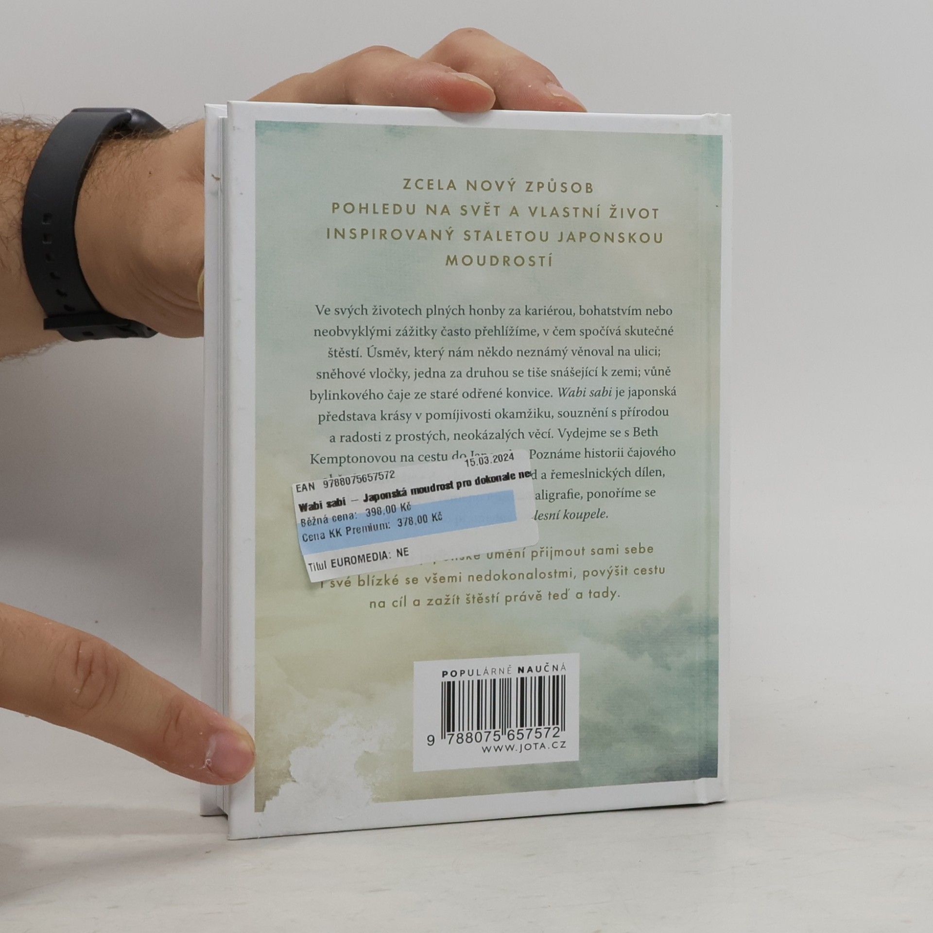 Beth Kempton Wabi sabi : Japonská moudrost pro dokonale nedokonalý život