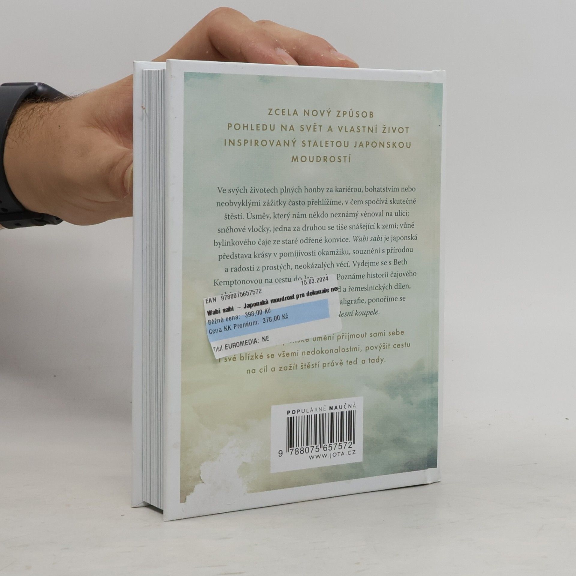 Beth Kempton Wabi sabi : Japonská moudrost pro dokonale nedokonalý život
