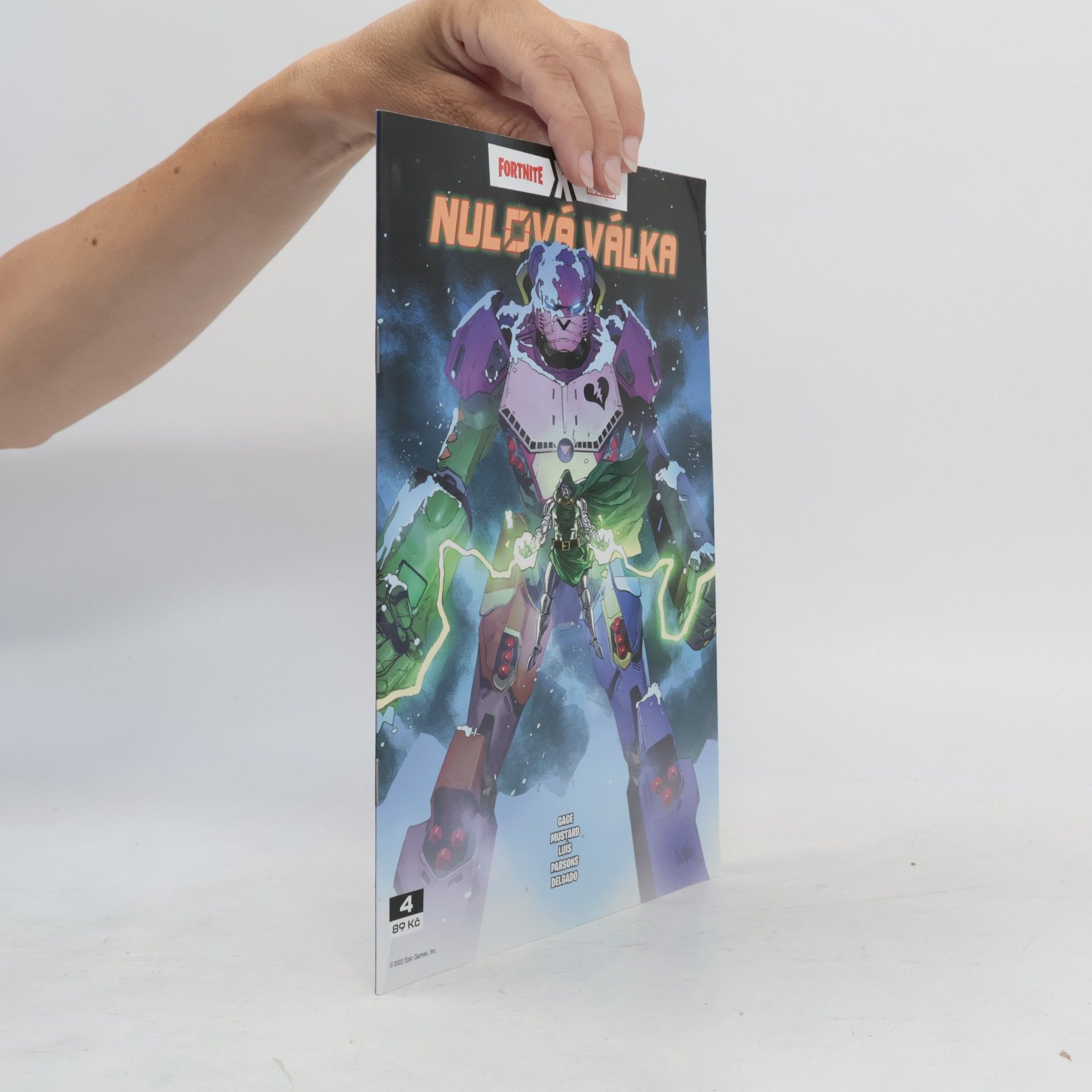 Sergio Dávila Fortnite X Marvel. Nulová válka 4