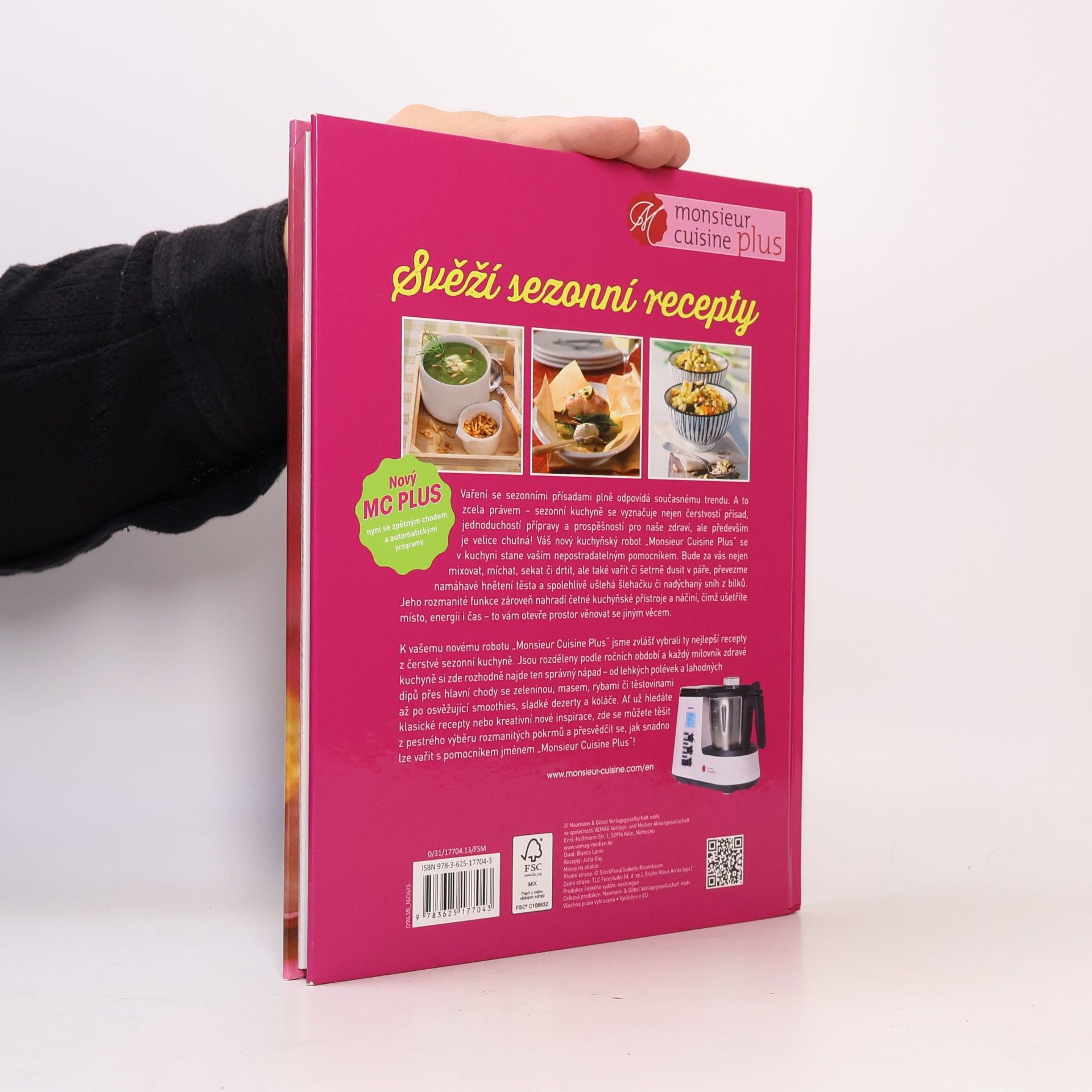 Kolektiv autorů Svěží sezónní recepty pro kuchyňský robot Monsieur Cuisine Plus