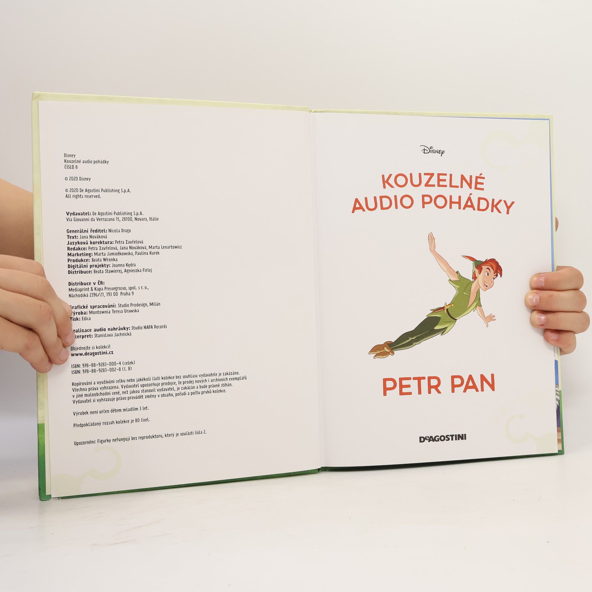 Collectif d'auteurs Kouzelné audio pohádky 8. Petr Pan