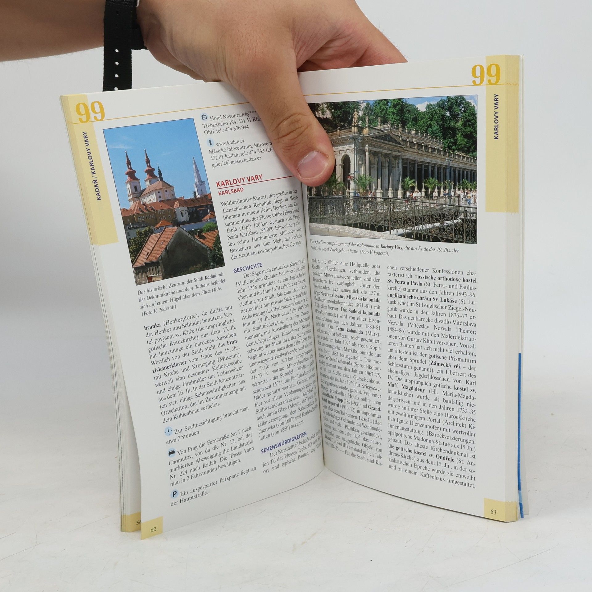 Autores varios Tschechien: 99 schönste Reiseziele