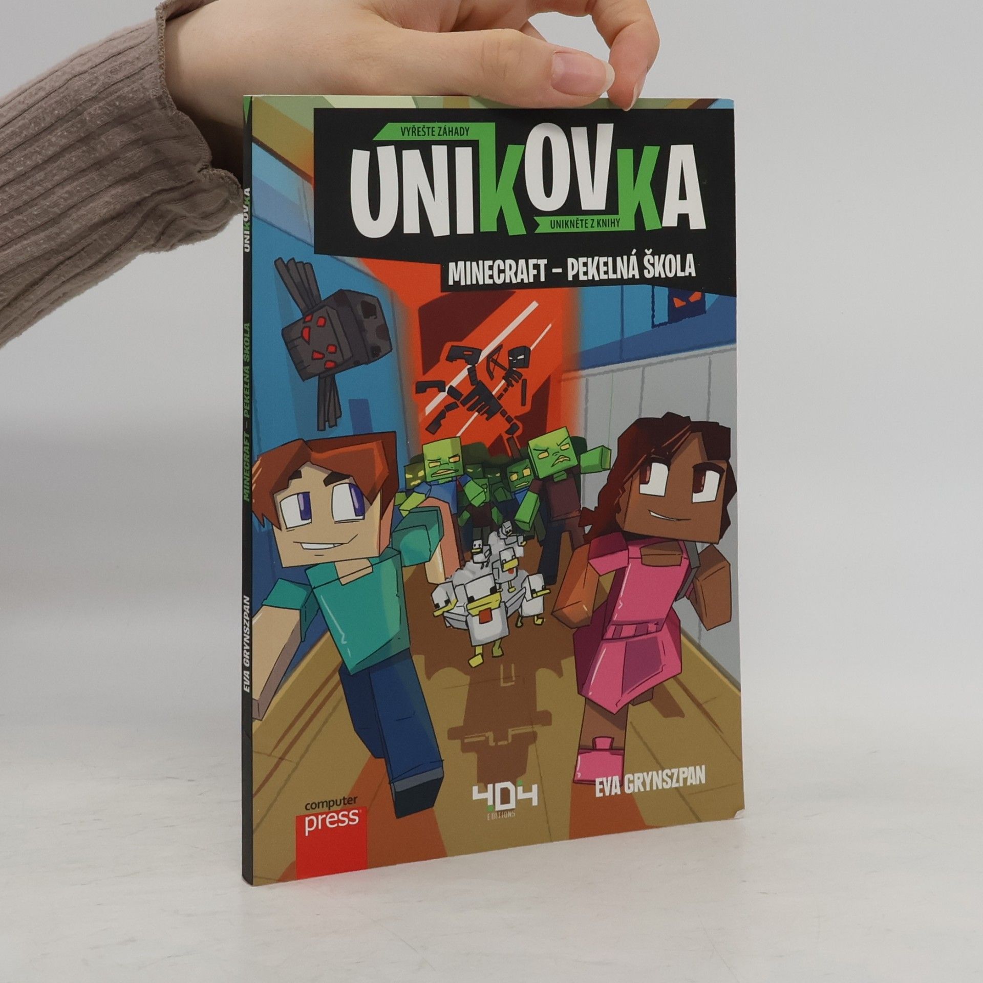 Únikovka. Minecraft - pekelná škola