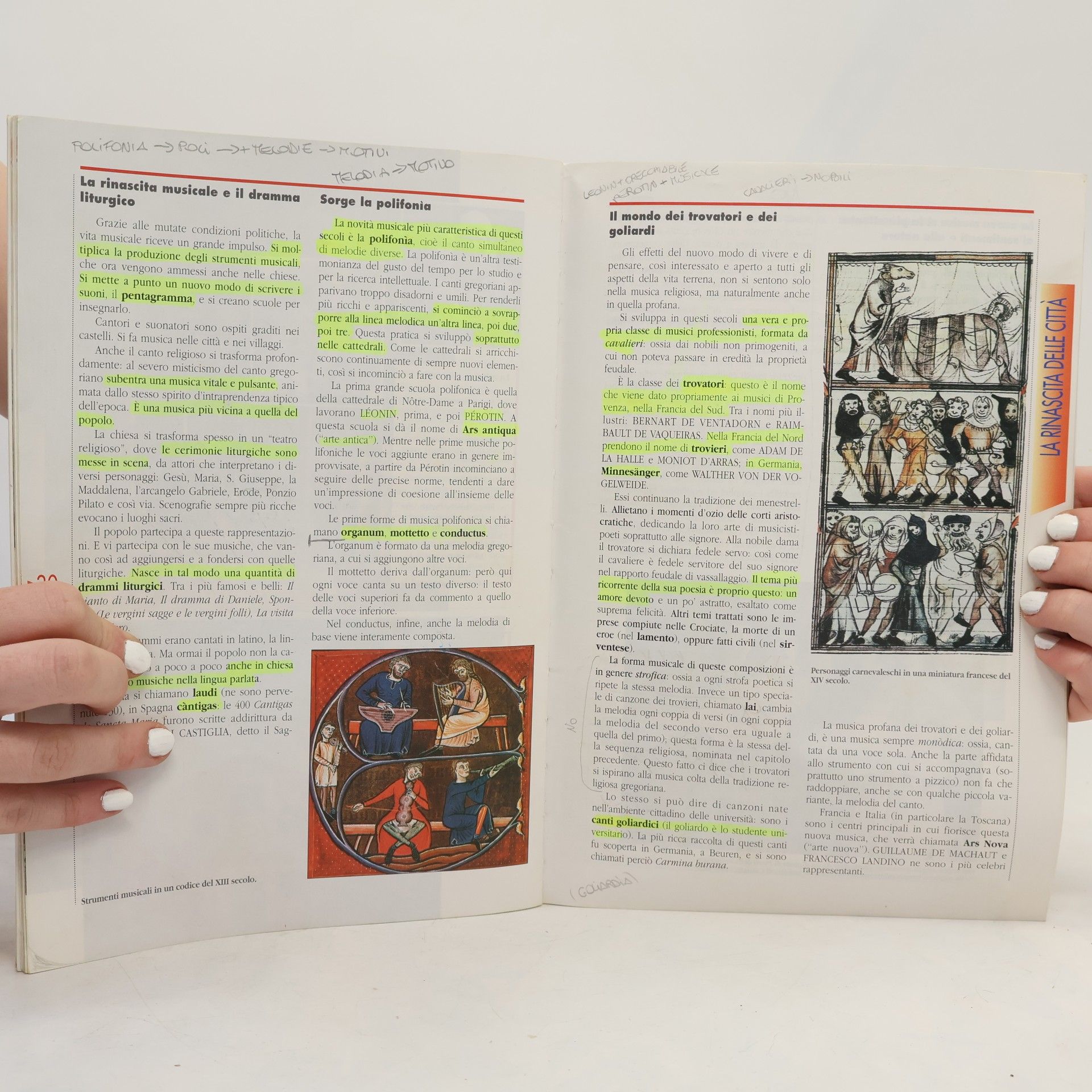 Autores varios Trio. Azzurro-Verde-Rosso. Per la Scuola media