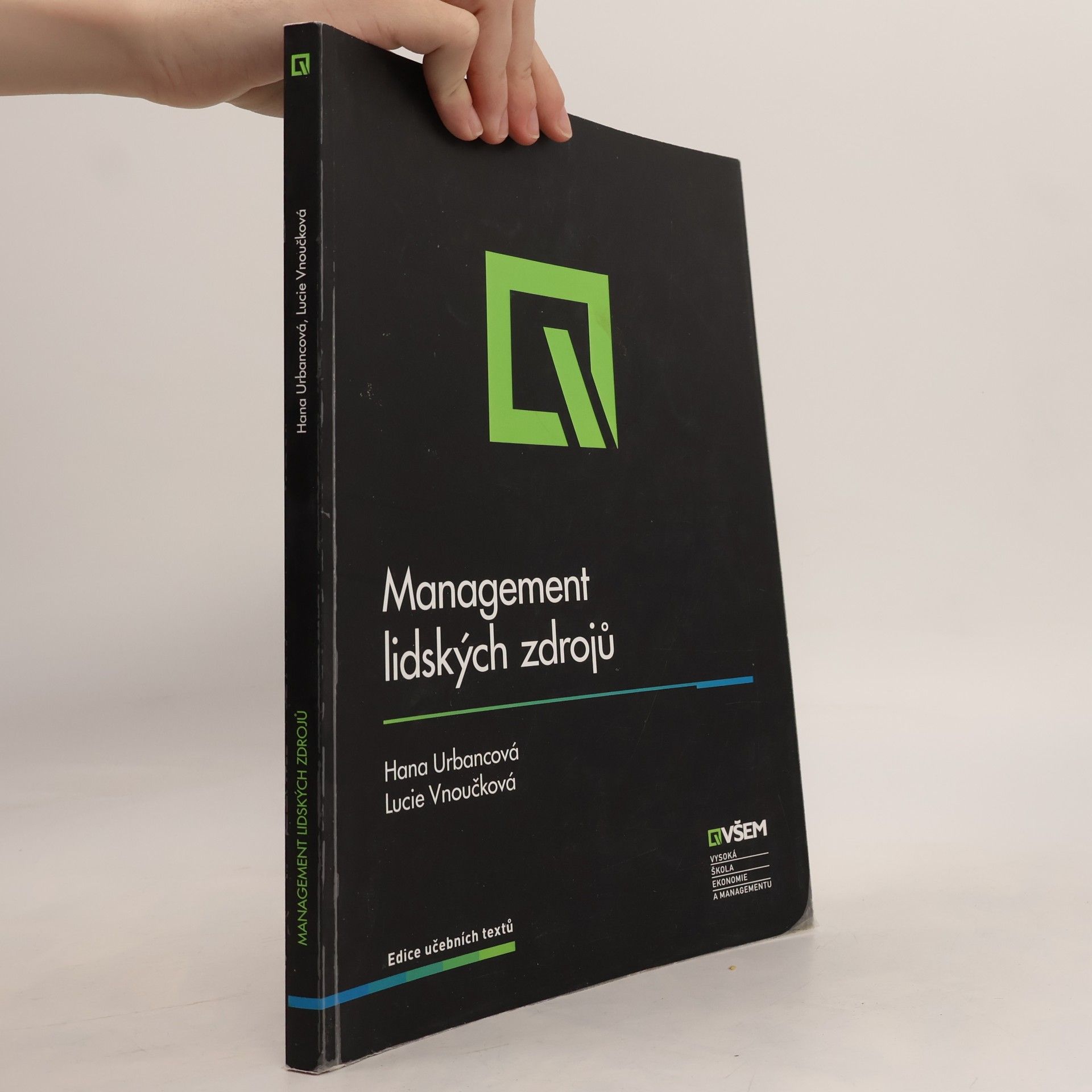 Hana Urbancová Management lidských zdrojů