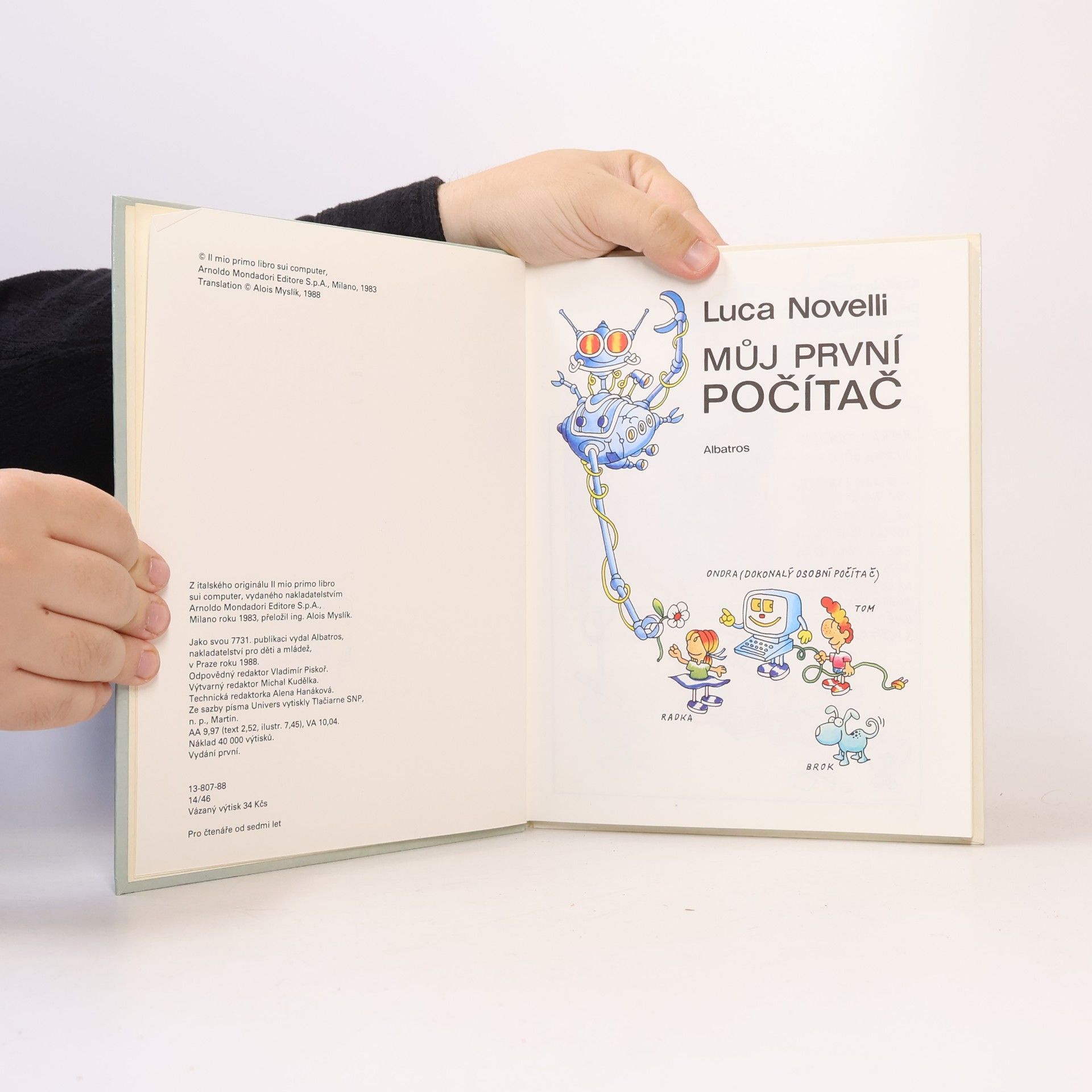 Luca Novelli Můj první počítač