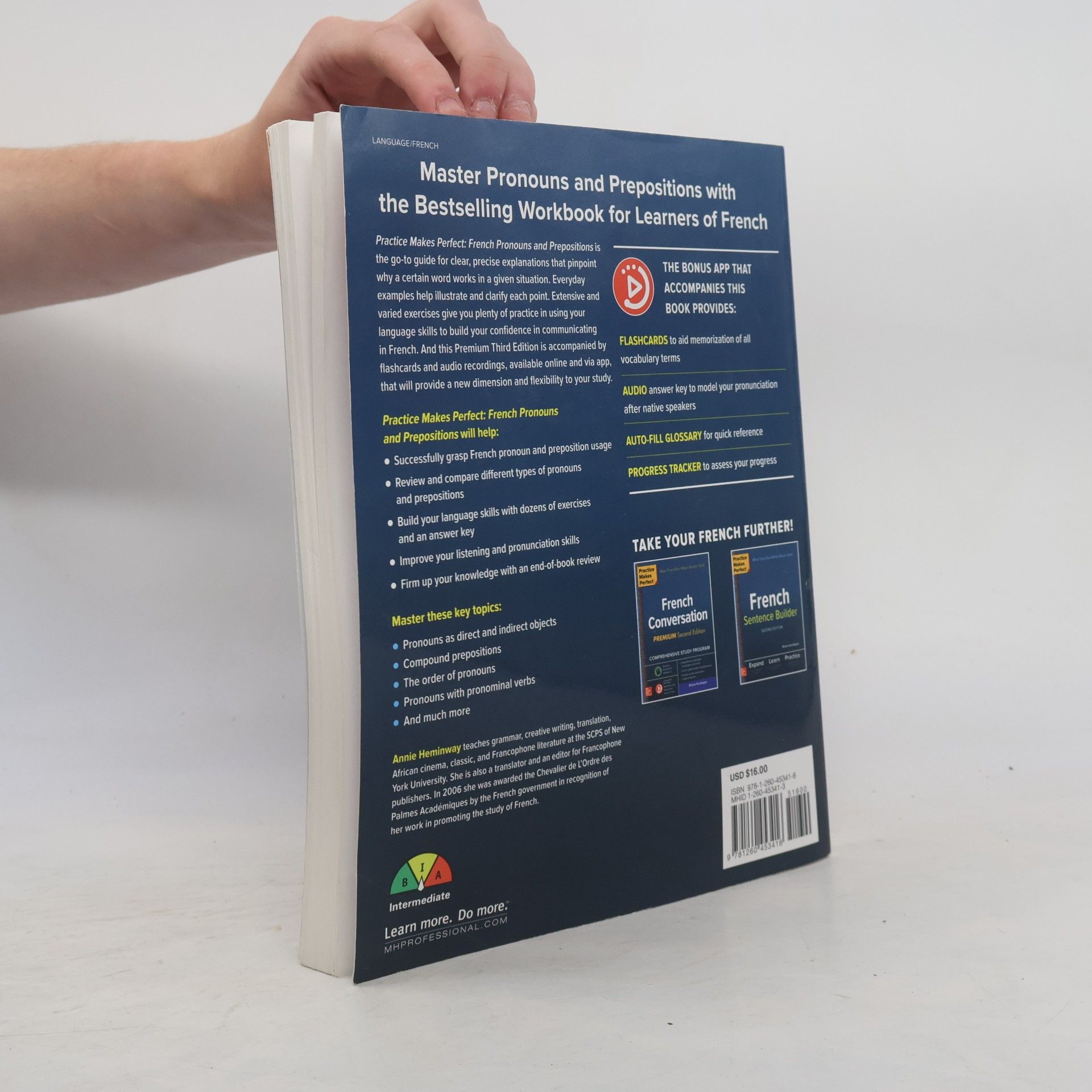 Annie Heminway Practice Makes Perfect: French Pronouns and Prepositions, Premium Third Edition