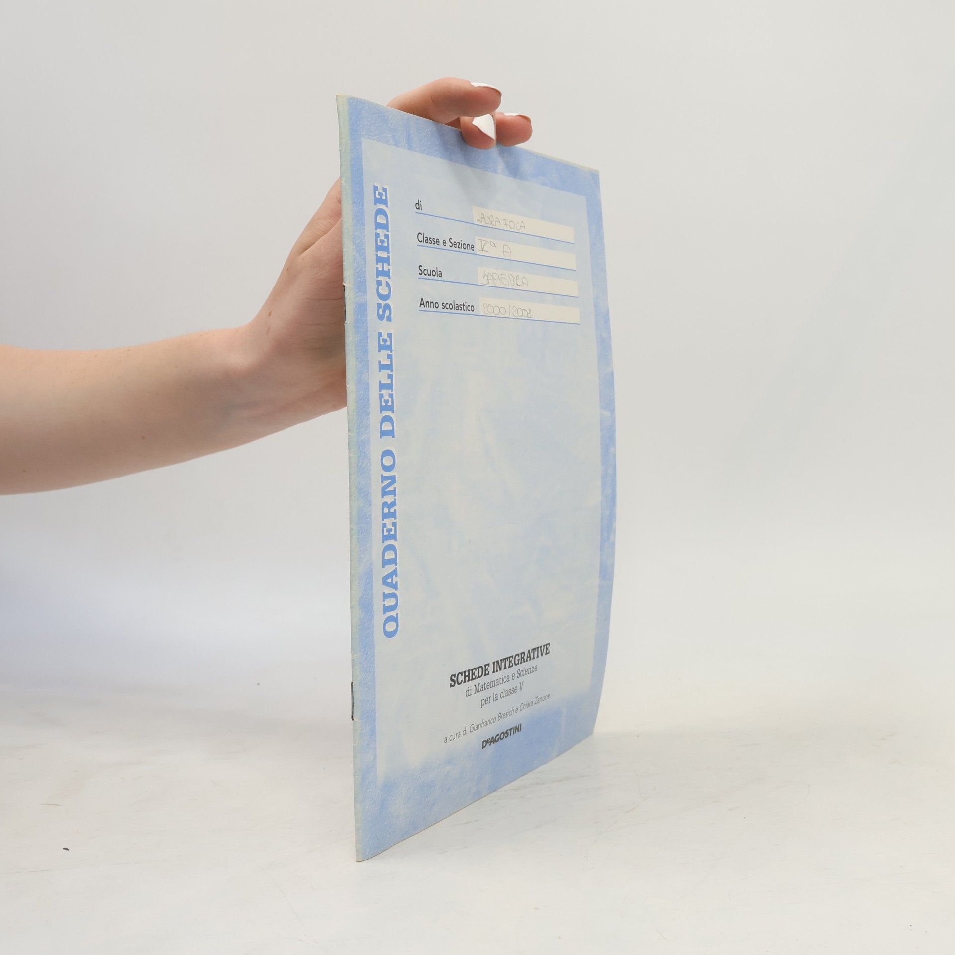 Autores varios Quaderno delle schede