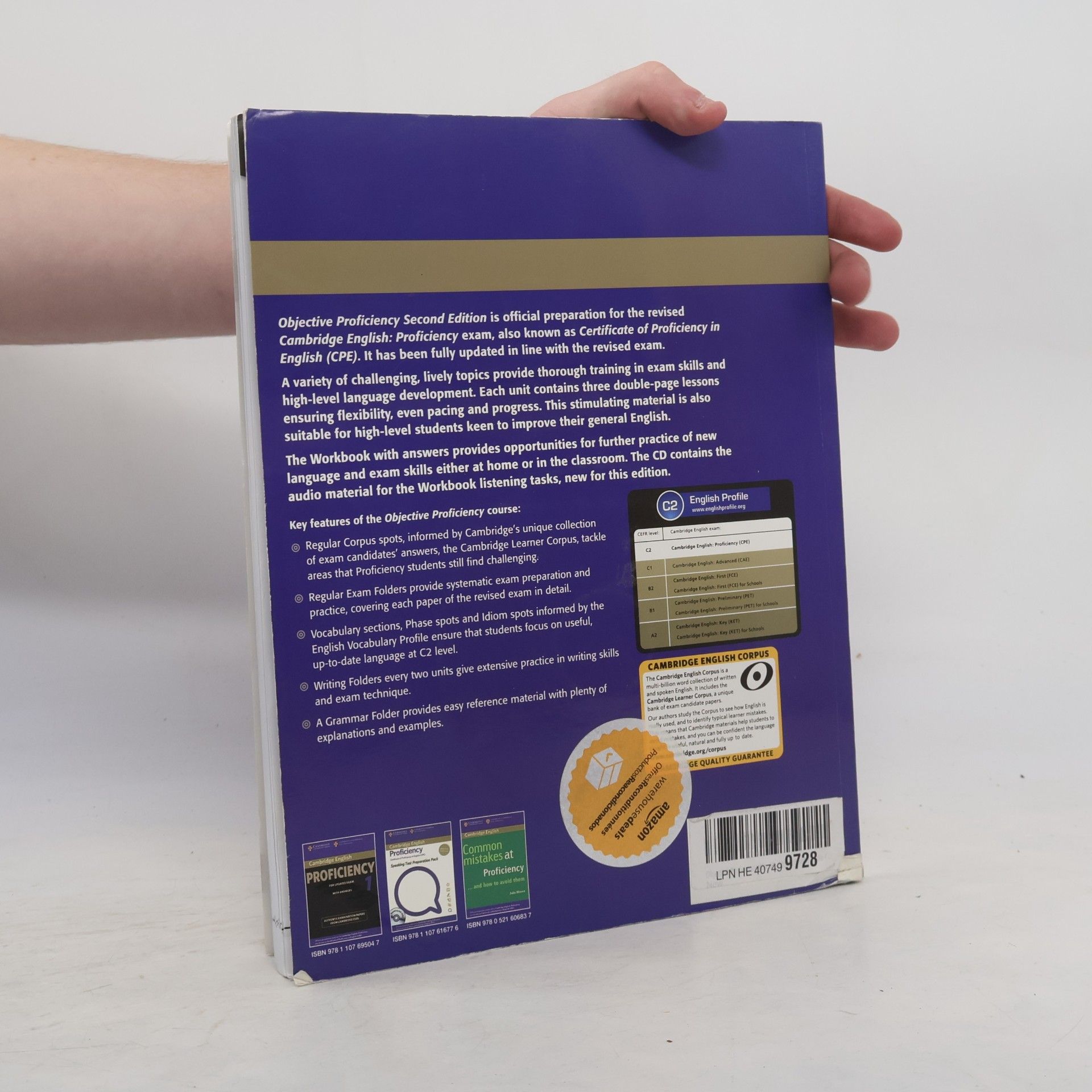 Autorenkollektiv Objective proficiency. Workbook : with answers