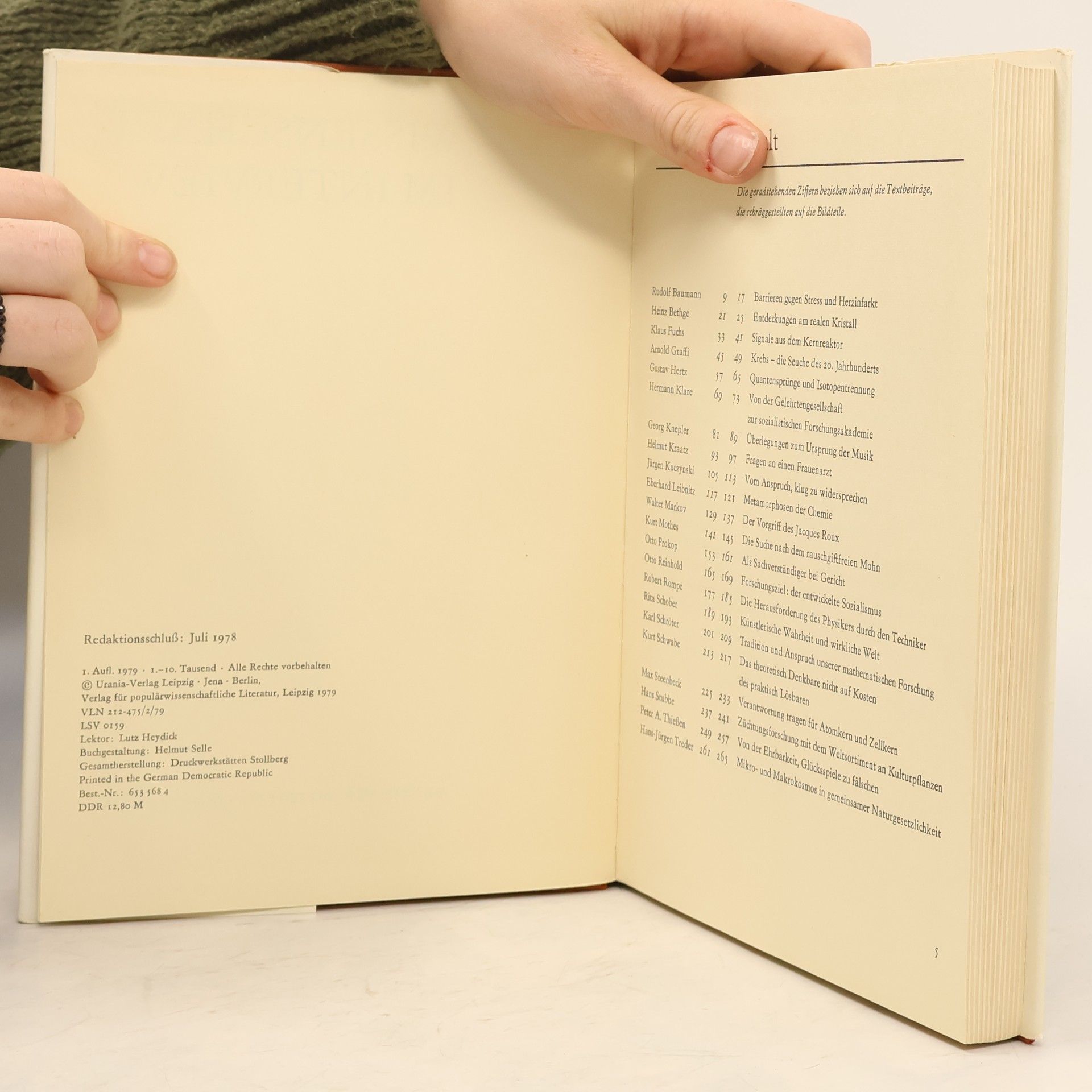 Various authors Wissenschaft im Interview
