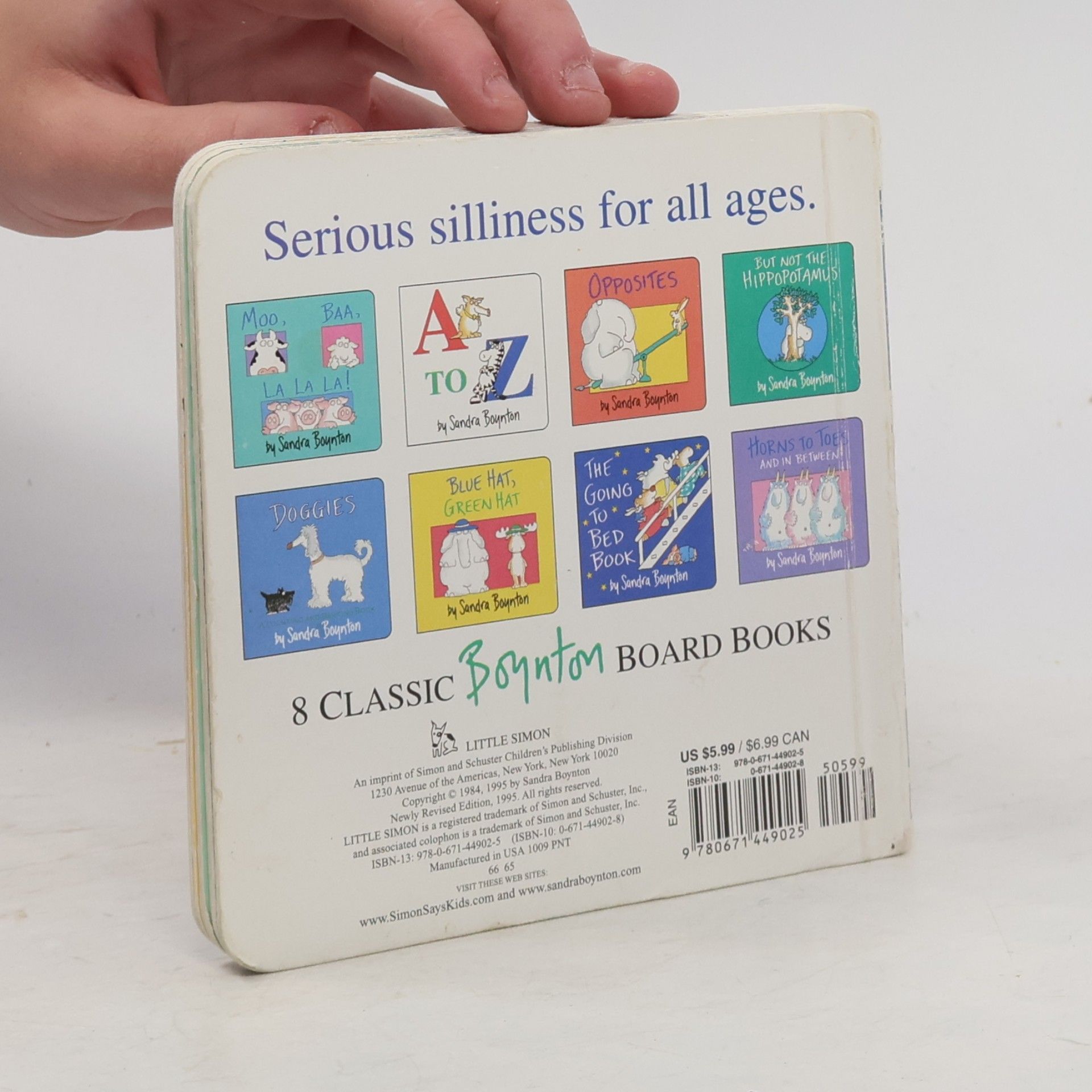 Sandra Boynton The Going to Bed Book