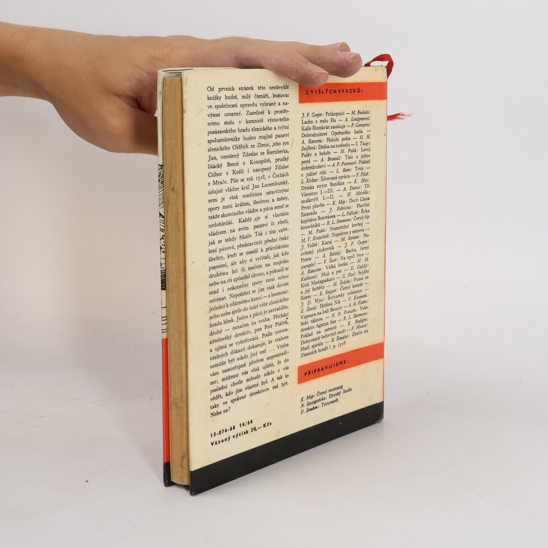 Radovan Šimáček Zločin na Zlenicích hradě L. P. 1318