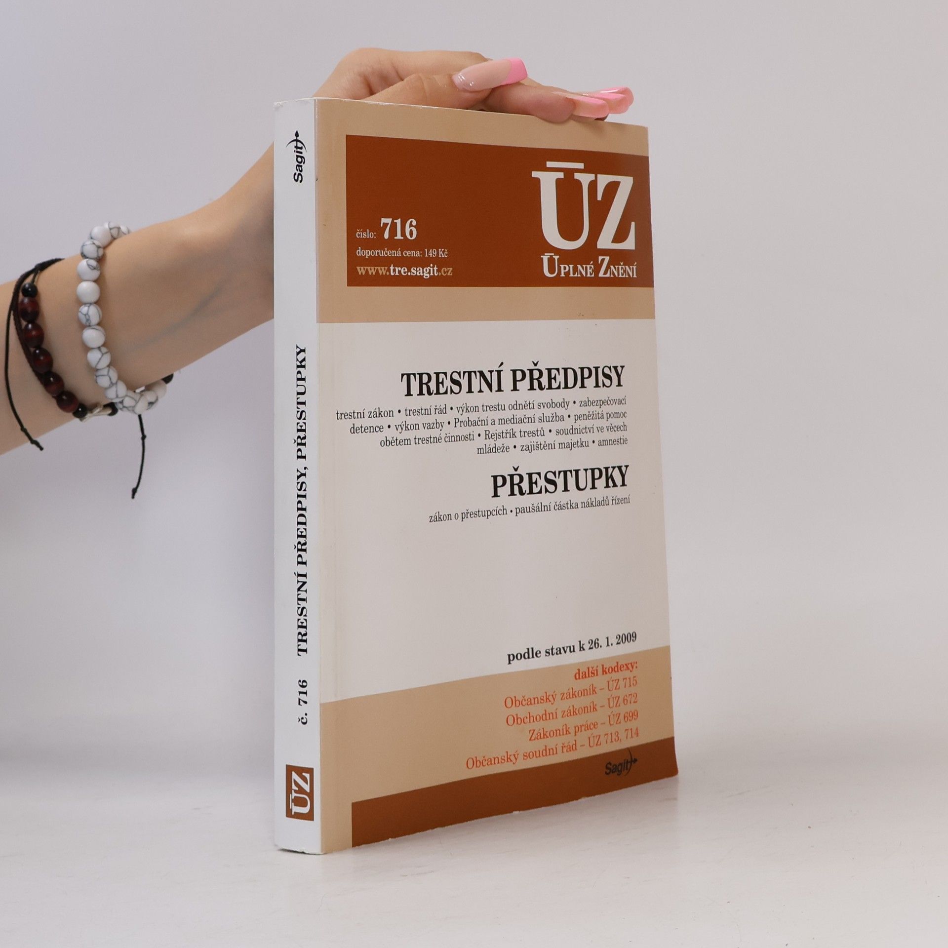 Various authors Trestní předpisy Přestupky