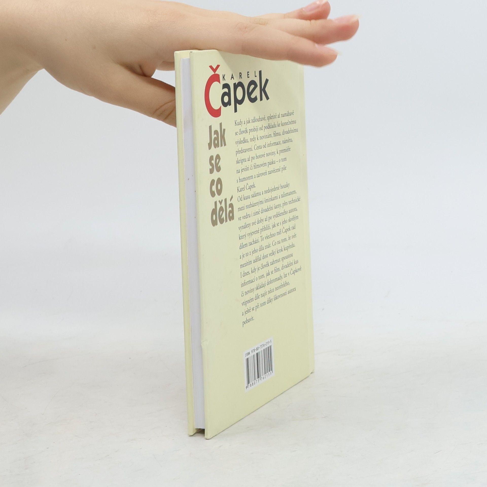 Karel Čapek Jak se co dělá