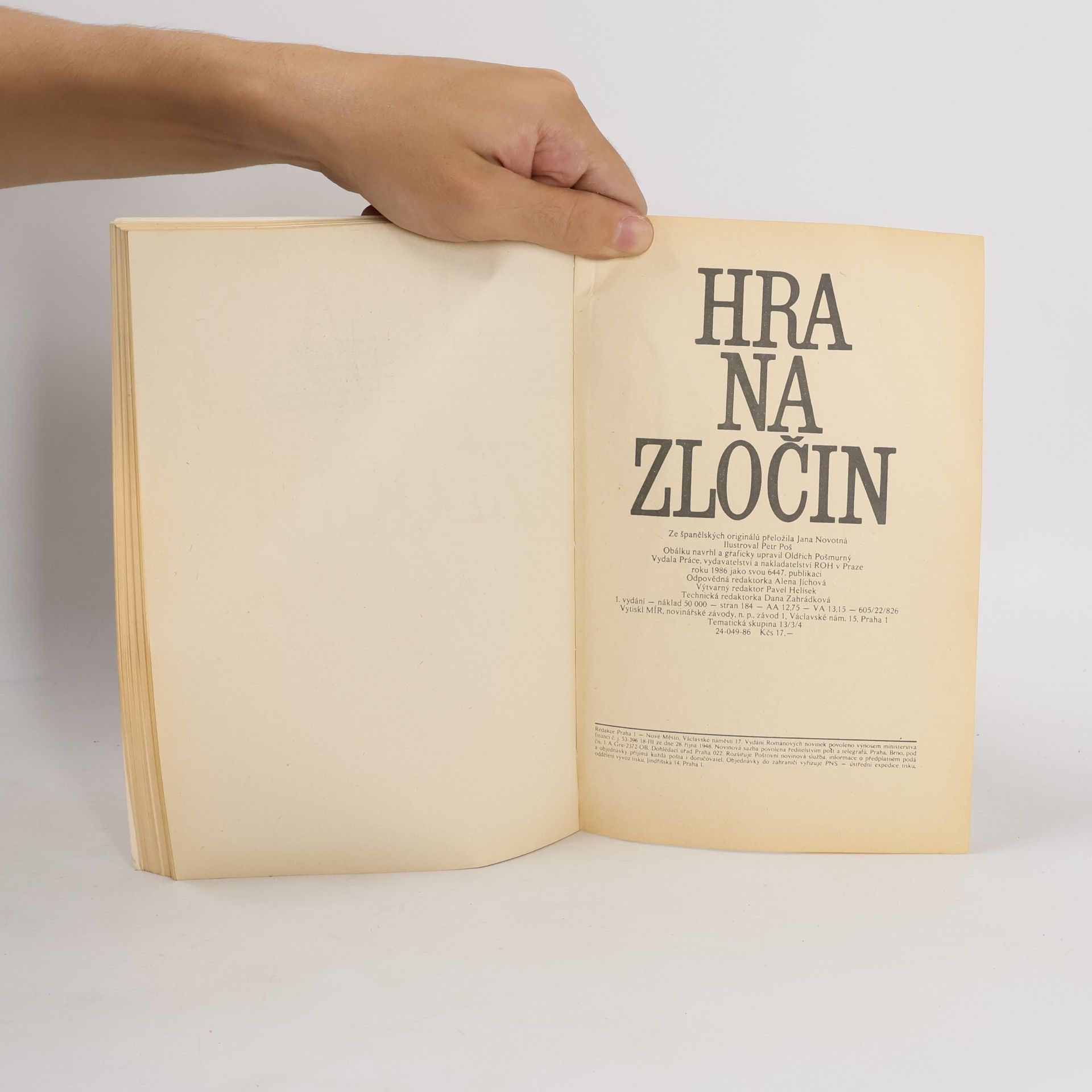 Kolektiv autorů Hra na zločin