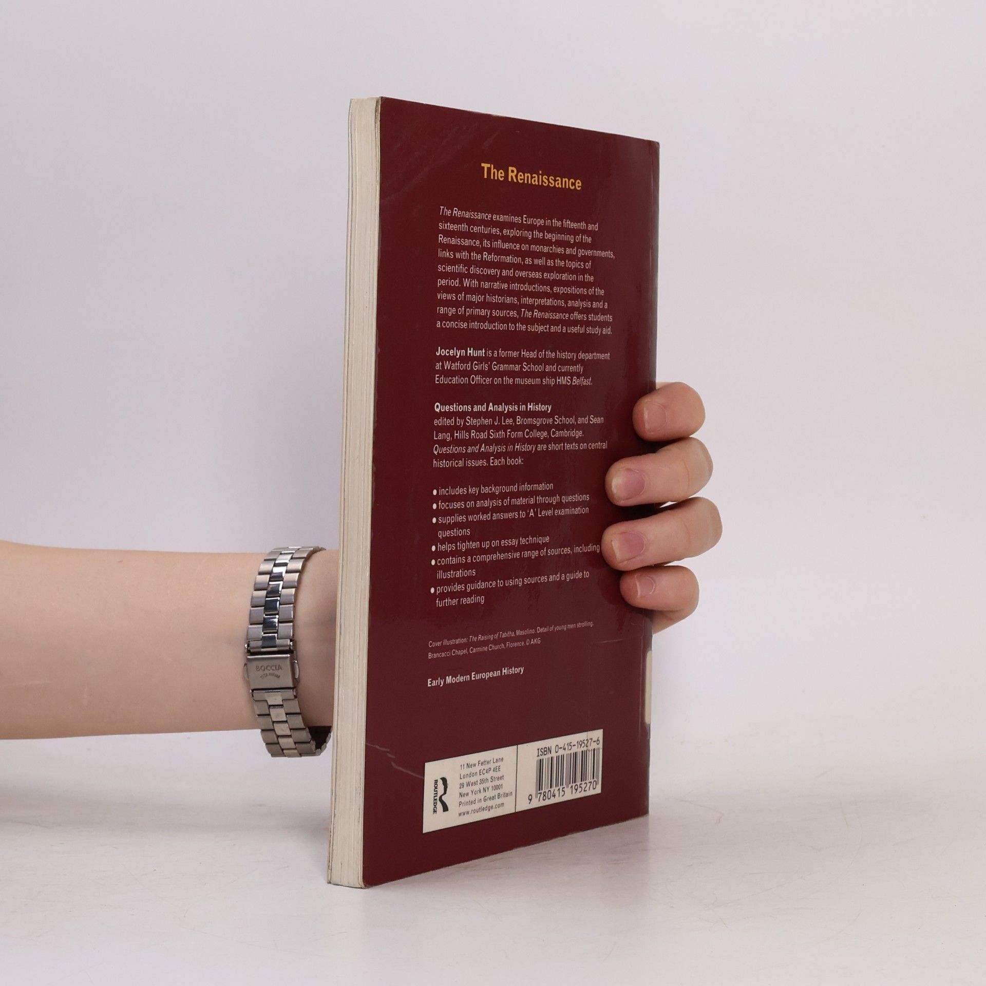Jocelyn Hunt Questions and Analysis in History: The Renaissance