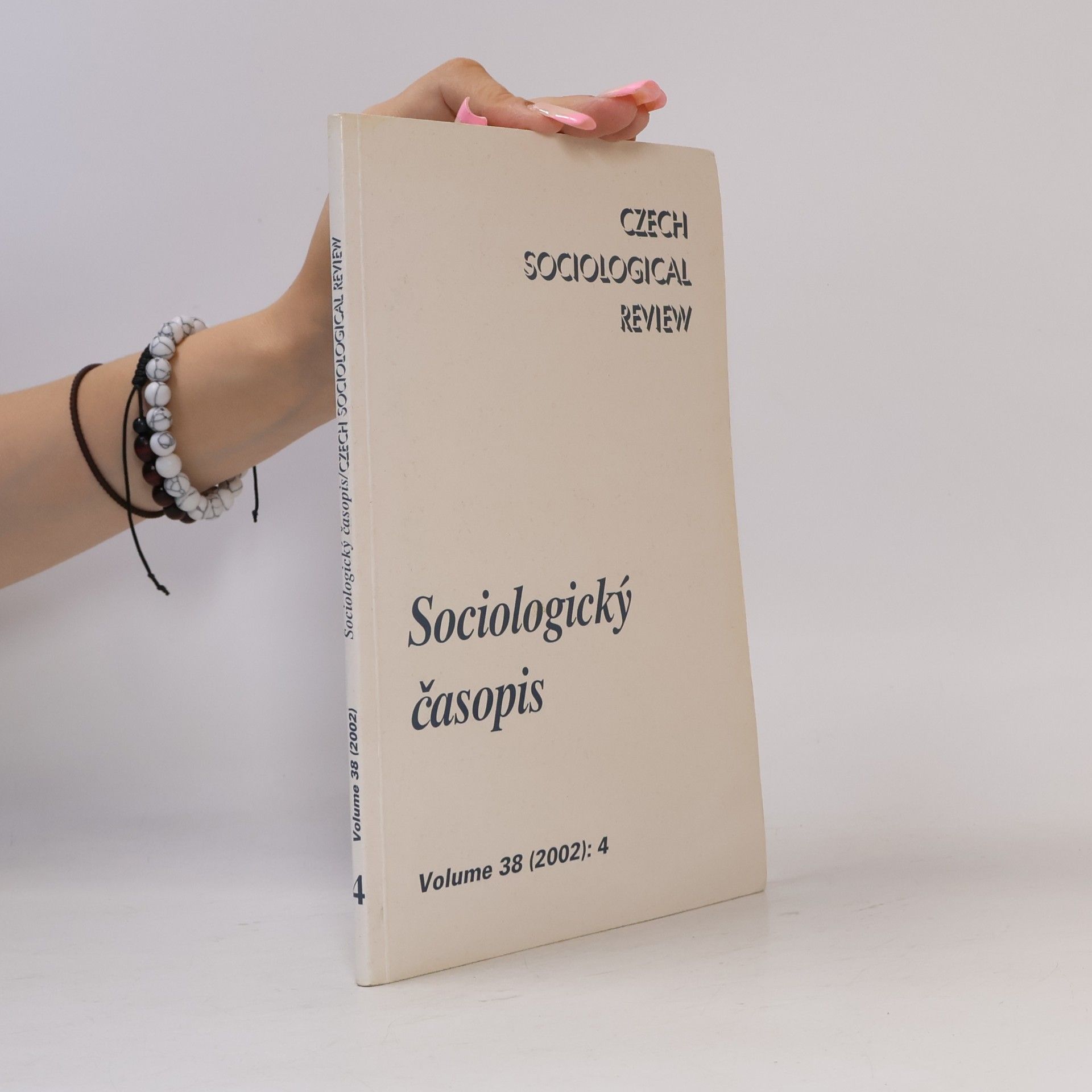 Auteurscollectief Sociologický časopis 38