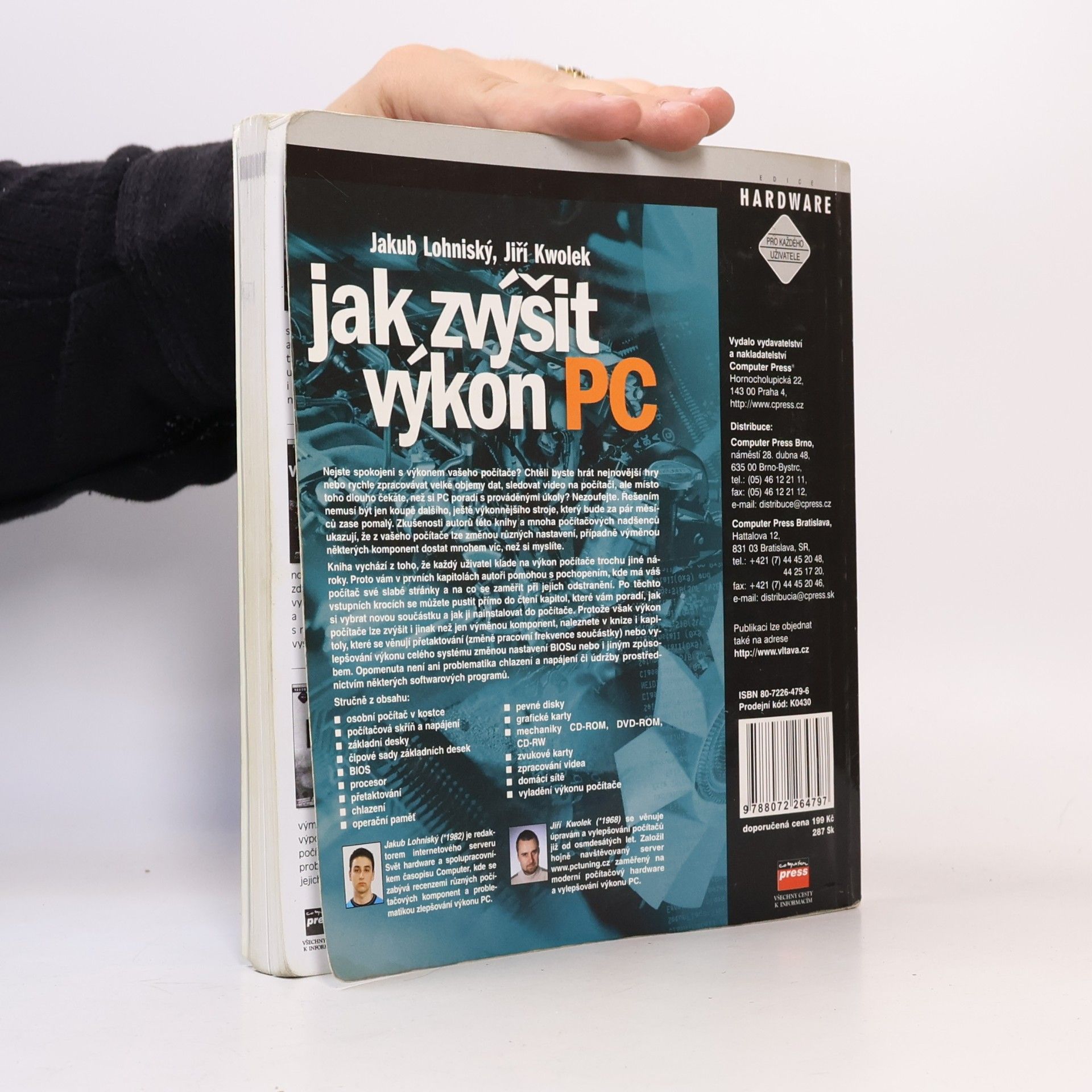 Jakub Lohniský Jak zvýšit výkon PC : upgrade a optimalizace