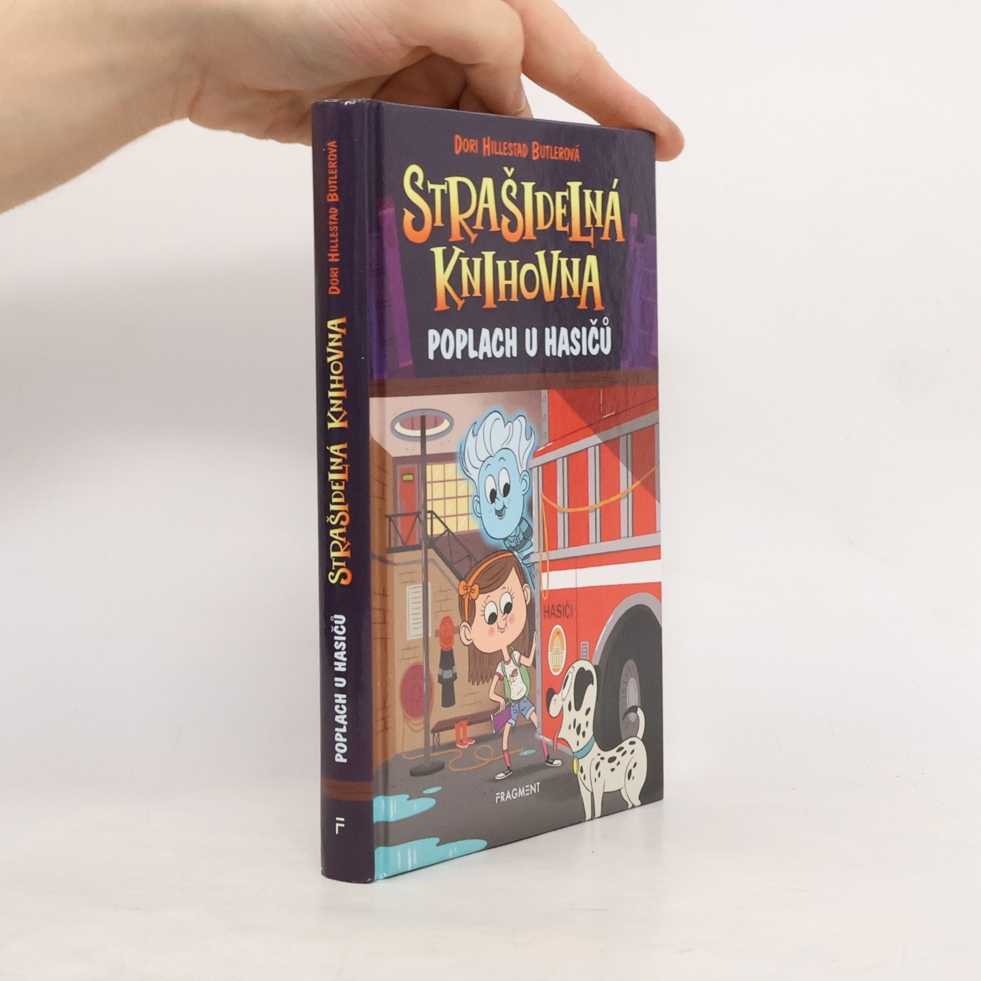 Strašidelná knihovna. Poplach u hasičů