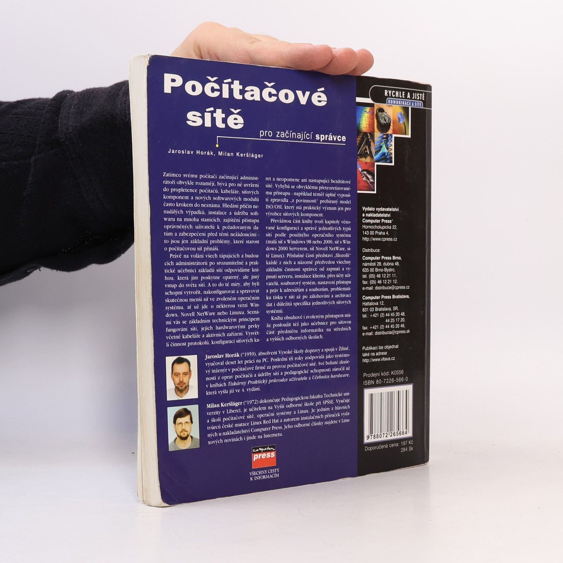 Jaroslav Horák Počítačové sítě pro začínající správce