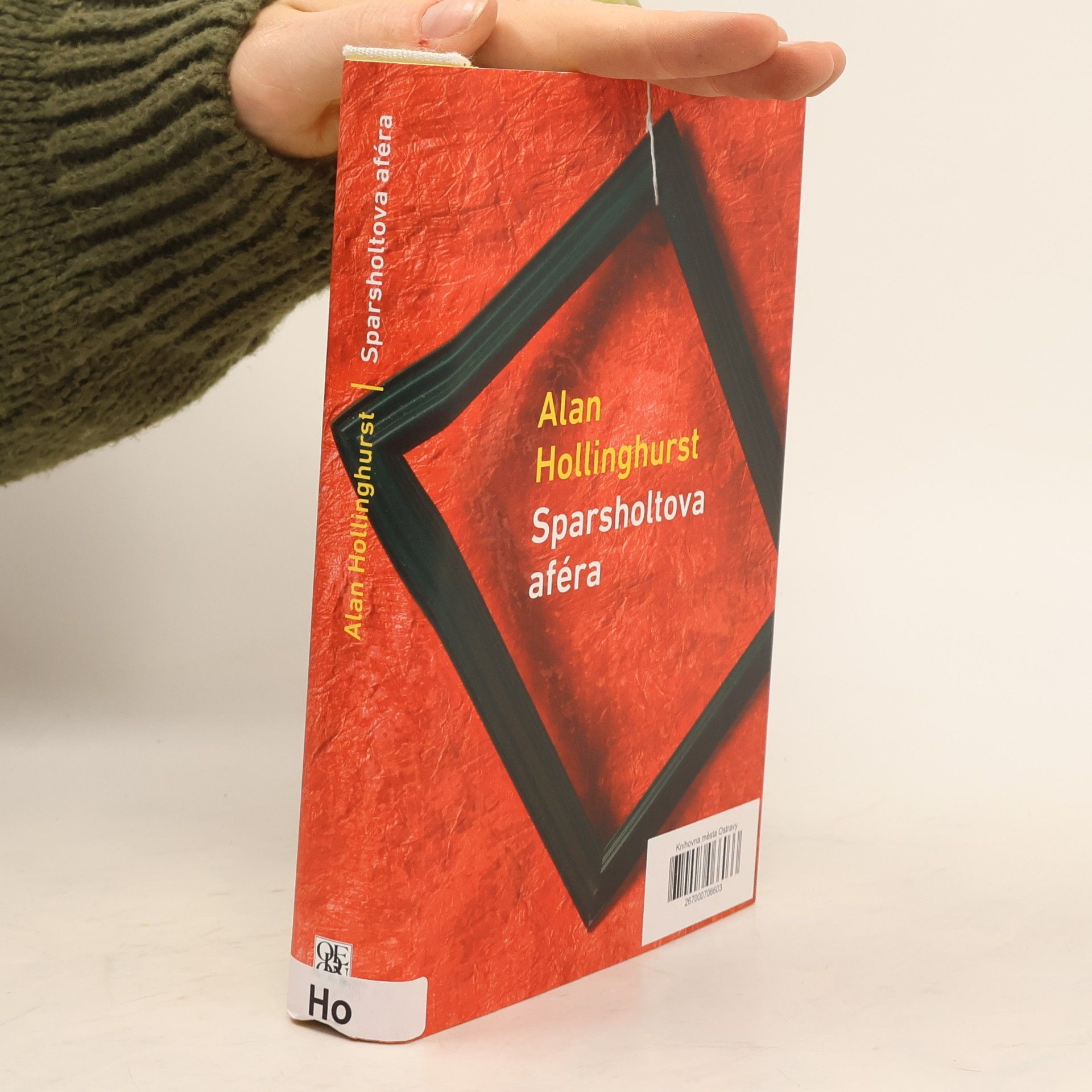 Alan Hollinghurst Sparsholtova aféra