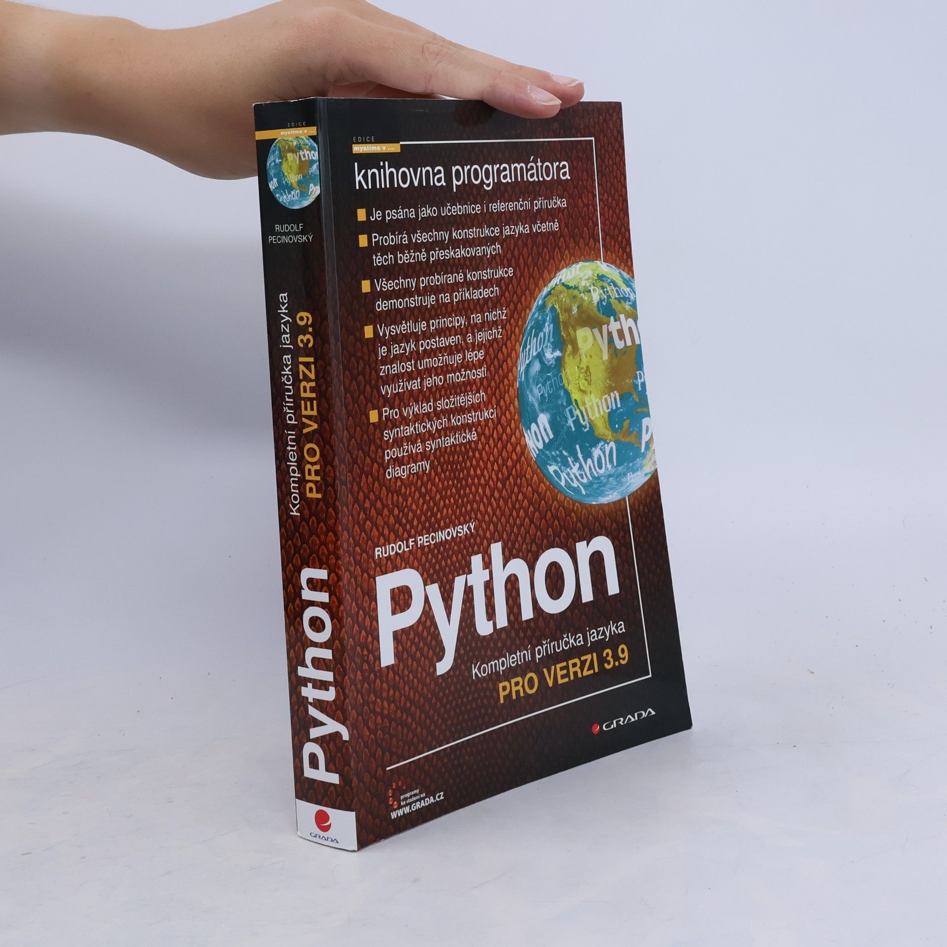 Rudolf Pecinovský Python: kompletní příručka jazyka pro verzi 3.9