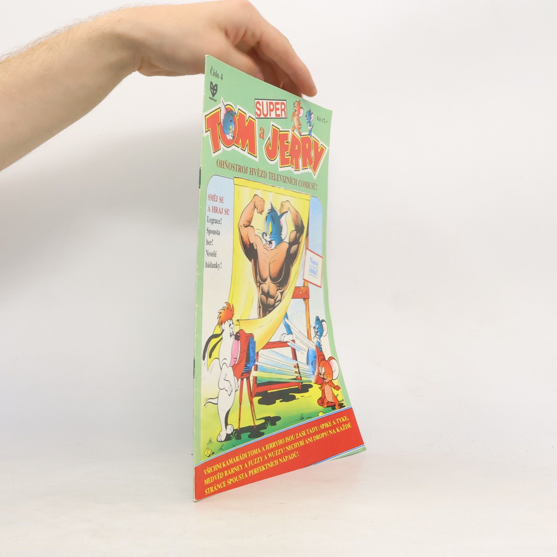 Collectif d'auteurs Super Tom a Jerry. Ohňostroj hvězd televizních comicsů. Číslo 4