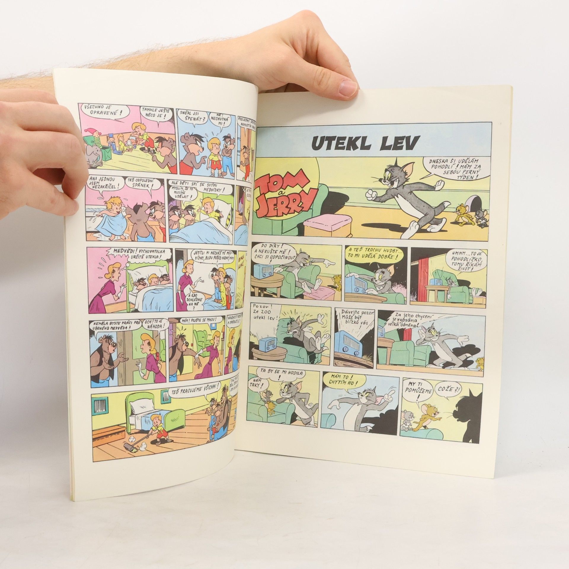 Collectif d'auteurs Super Tom a Jerry. Ohňostroj hvězd televizních comicsů. Číslo 4