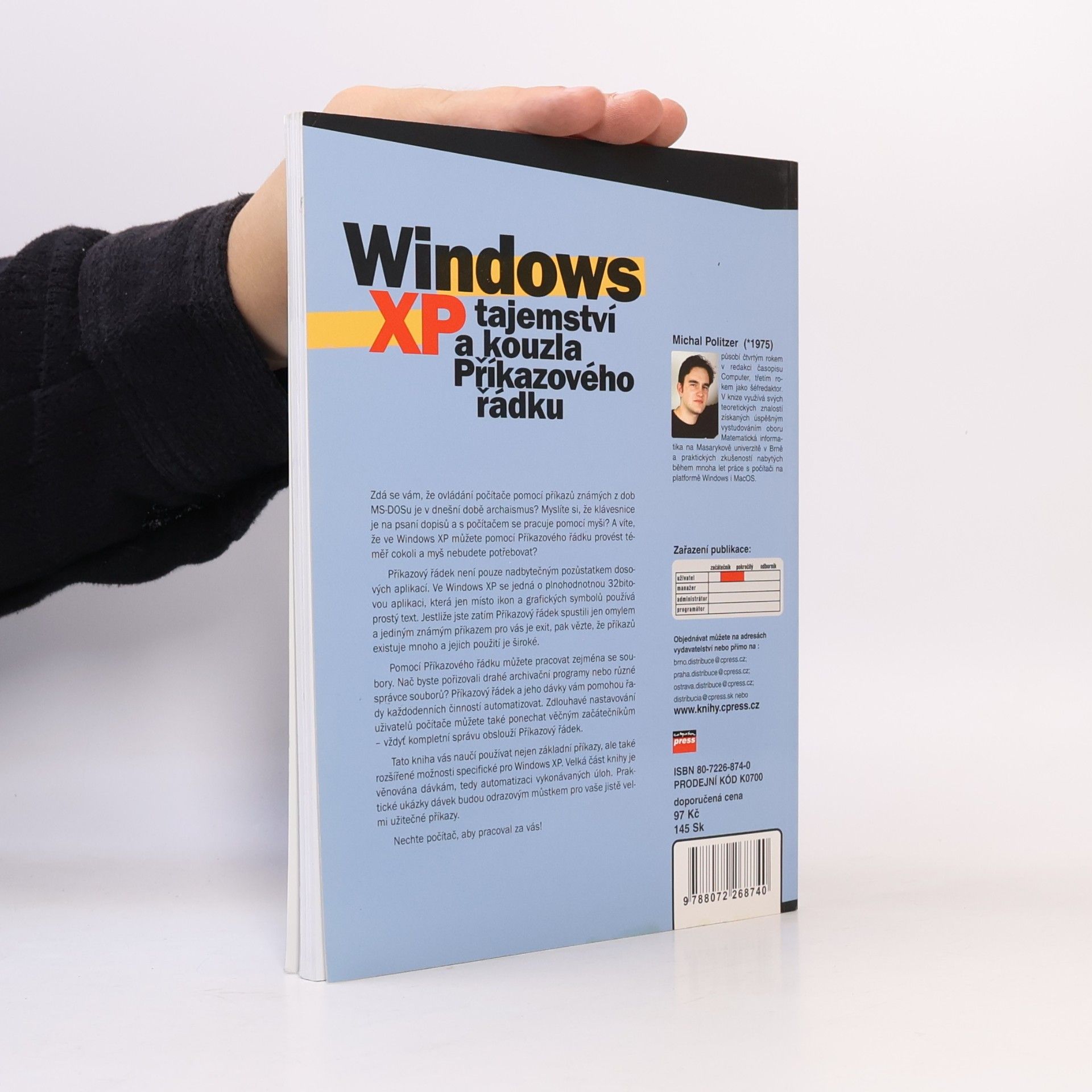 Michal Politzer Windows XP – tajemství a kouzla Příkazového řádku