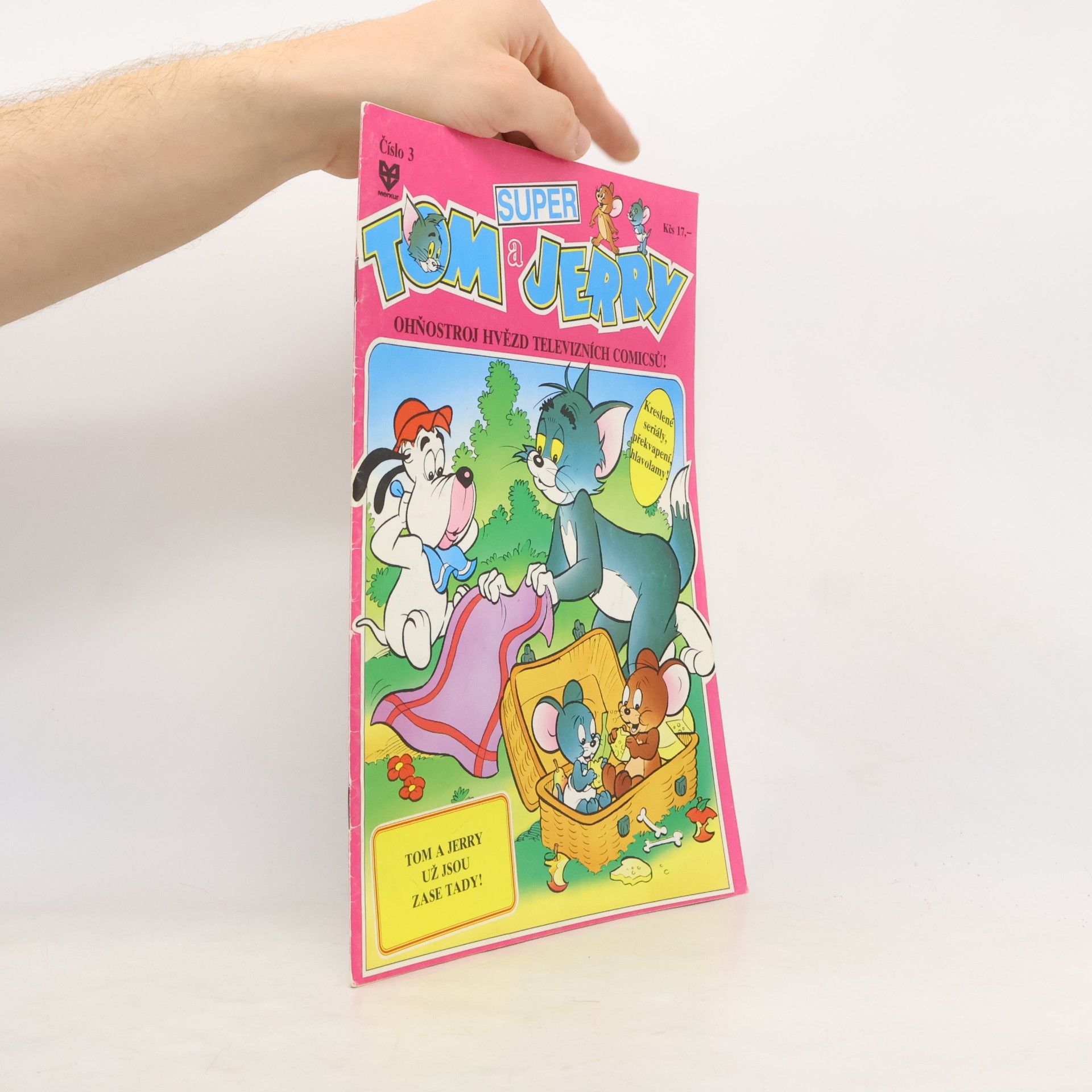 Collectif d'auteurs Super Tom a Jerry. Ohňostroj hvězd televizních comicsů!