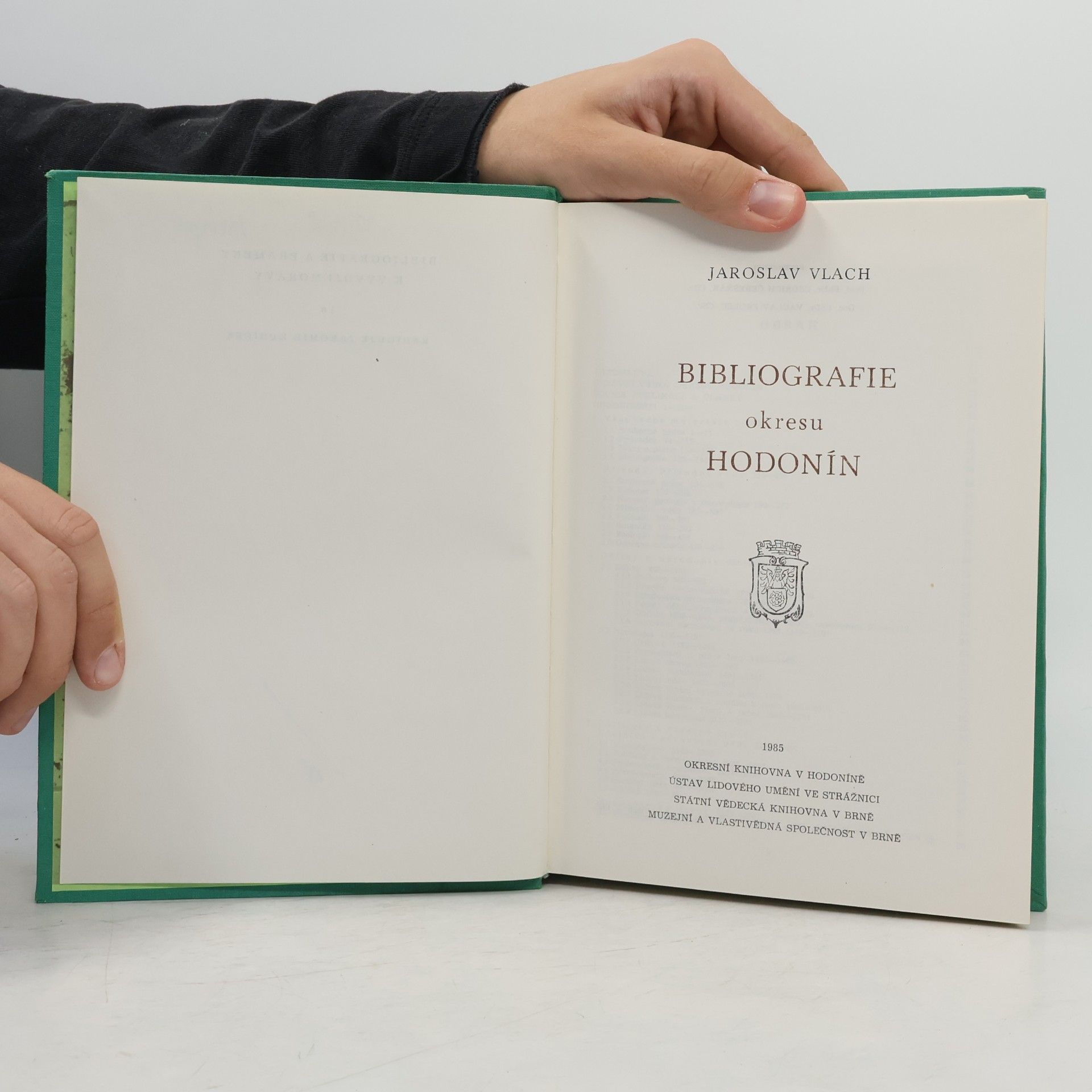 Jaroslav Vlach Bibliografie okresu Hodonín