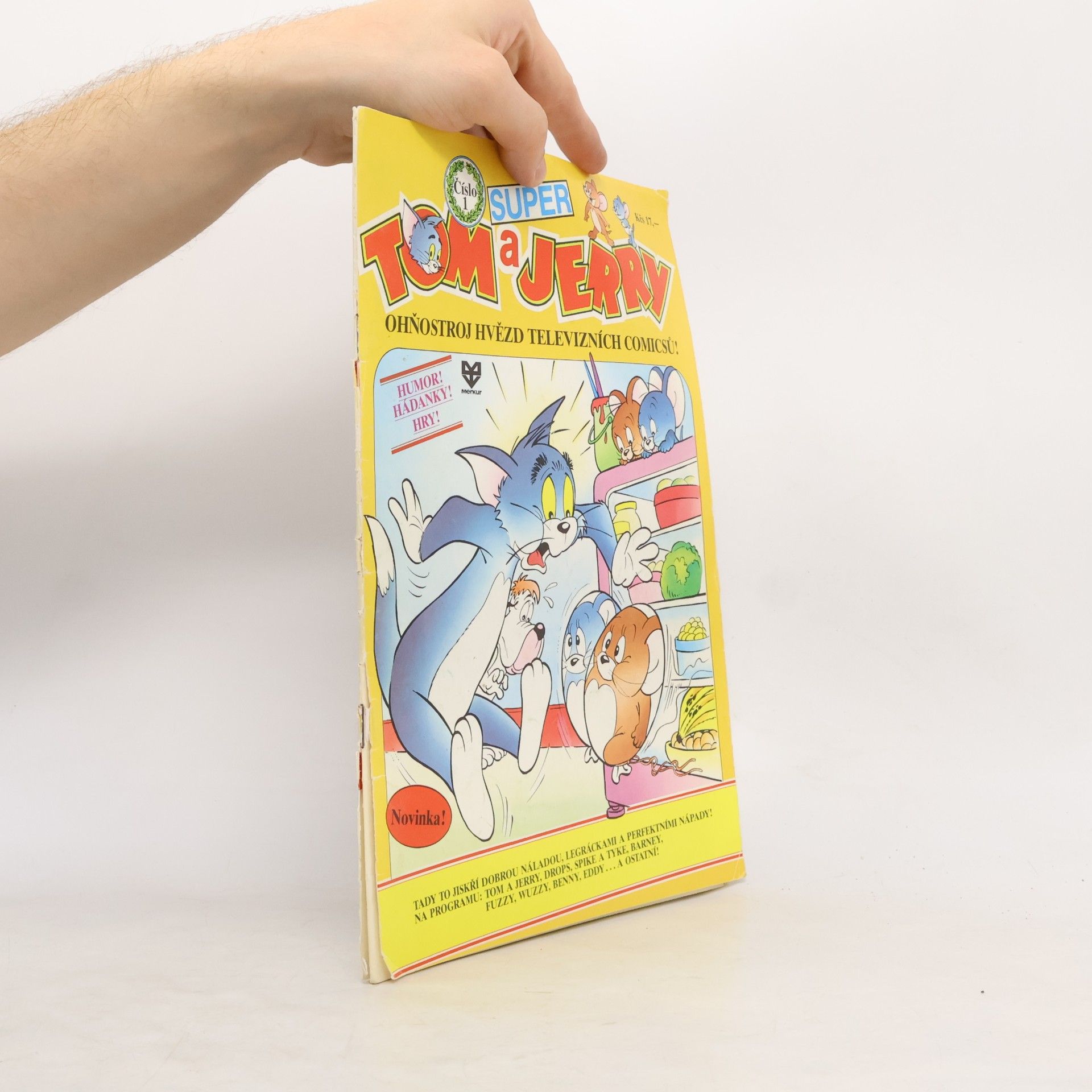 Collectif d'auteurs Tom a Jerry: super: ohňostroj hvězd televizních comicsů! Díl 1.