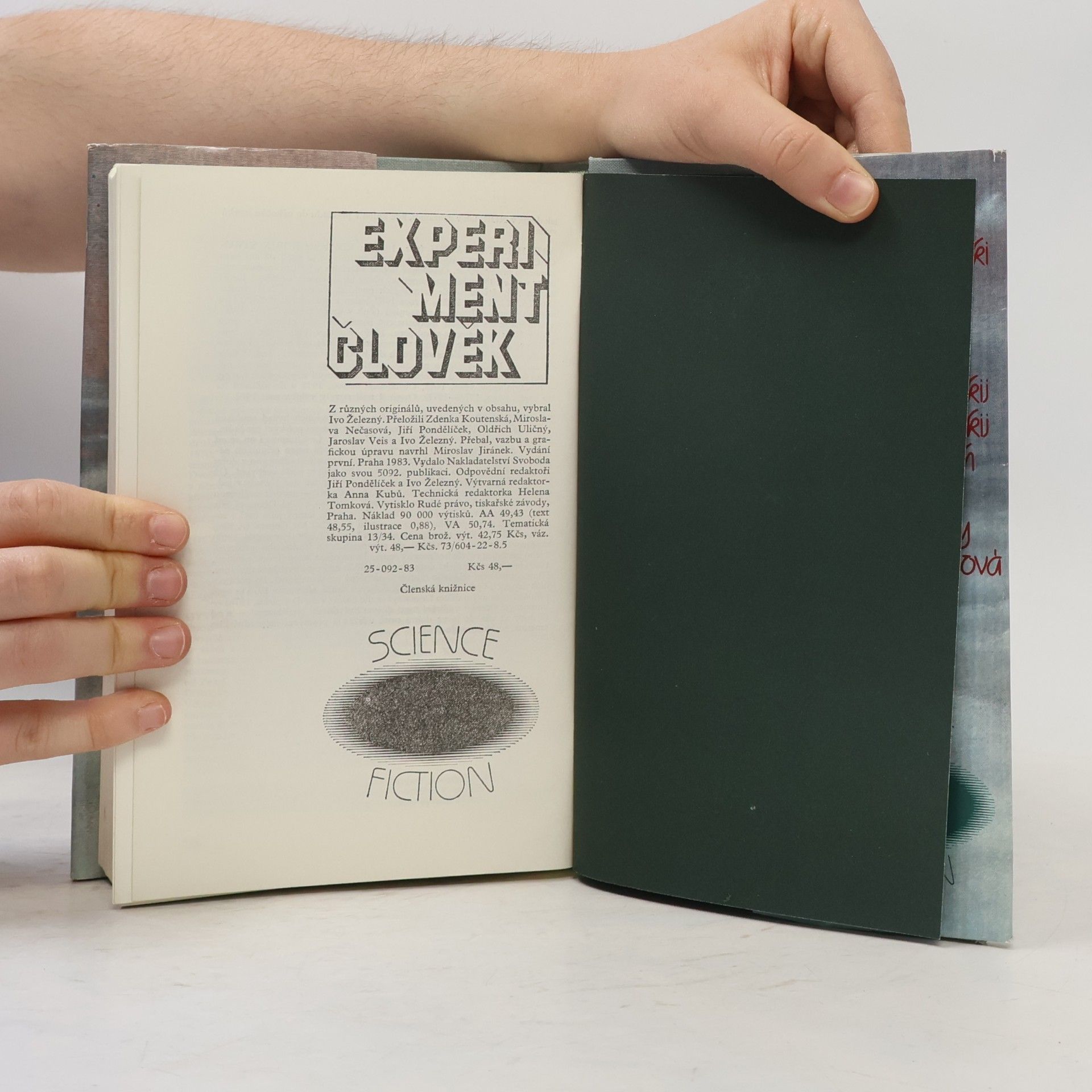 Ivo Železný Experiment člověk