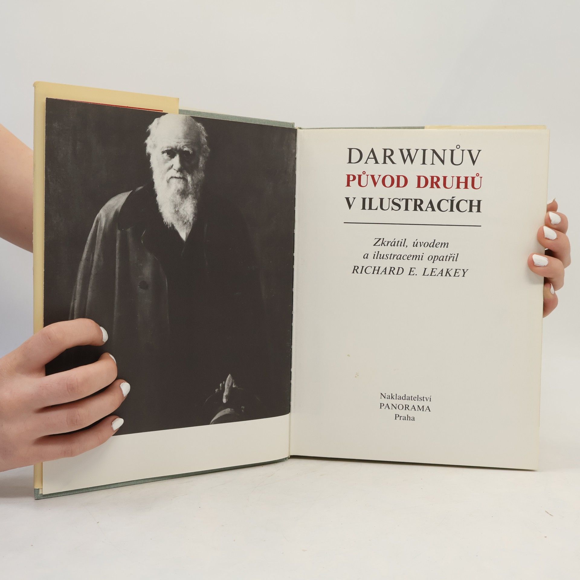 Charles Darwin Darwinův původ druhů v ilustracích