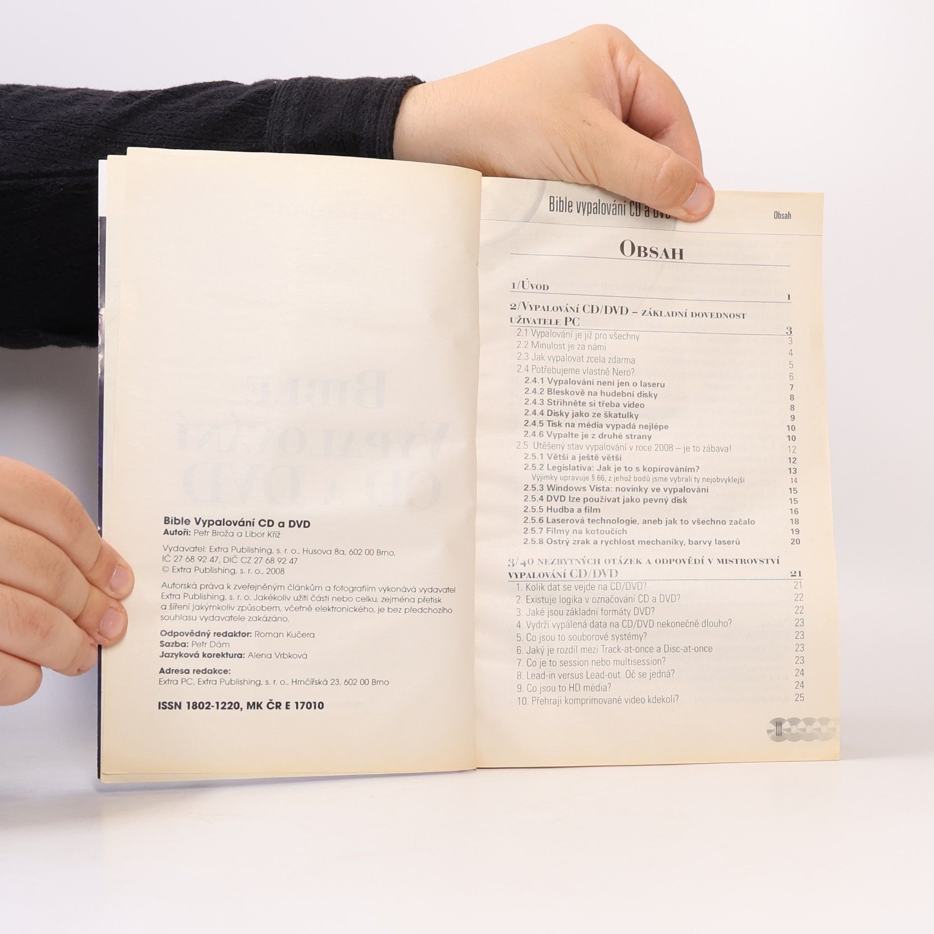 Libor Kříž Bible vypalování CD a DVD