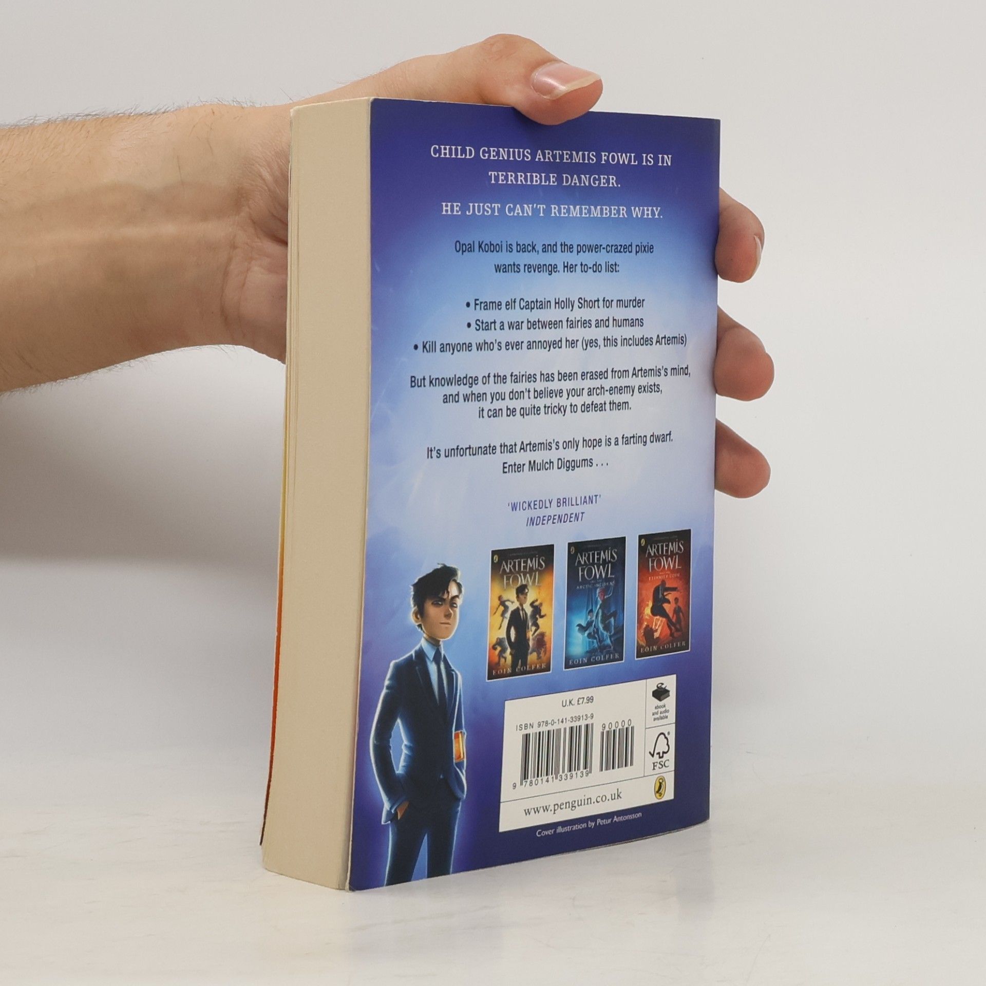 Eoin Colfer Artemis Fowl and the opal deception. 4. díl.
