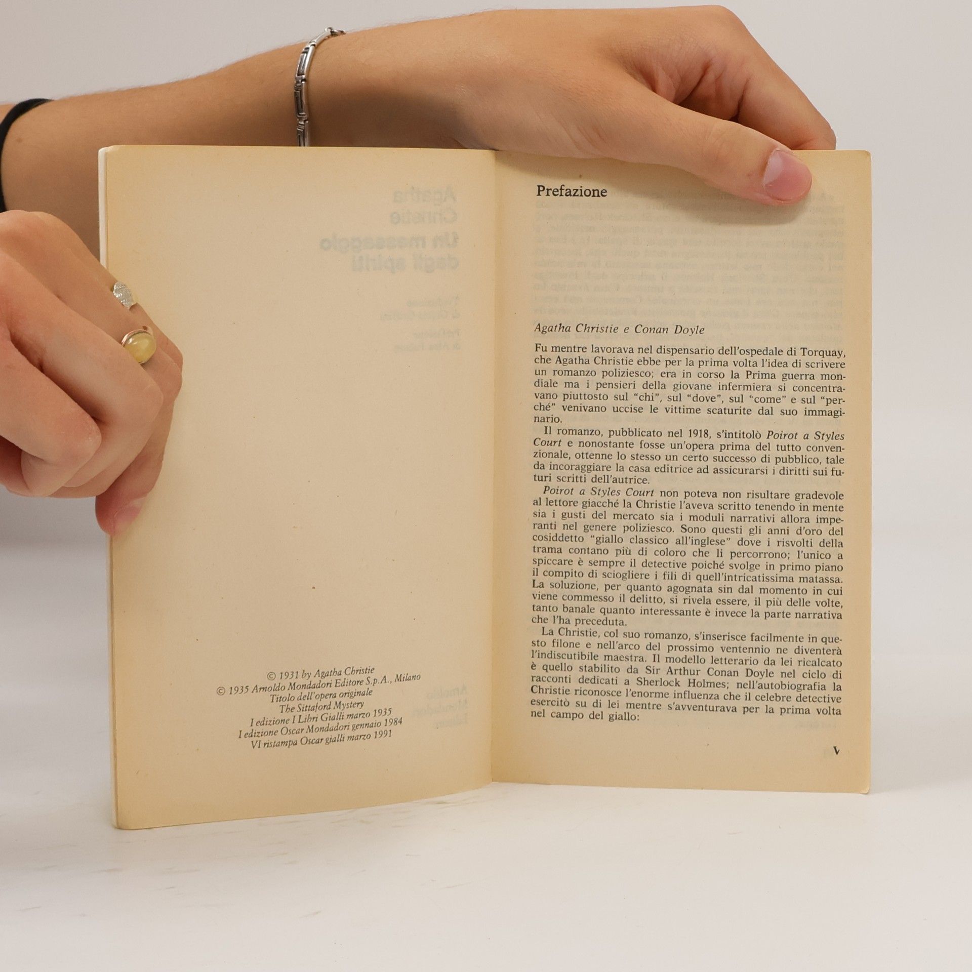 Agatha Christie Un messaggio dagli spiriti