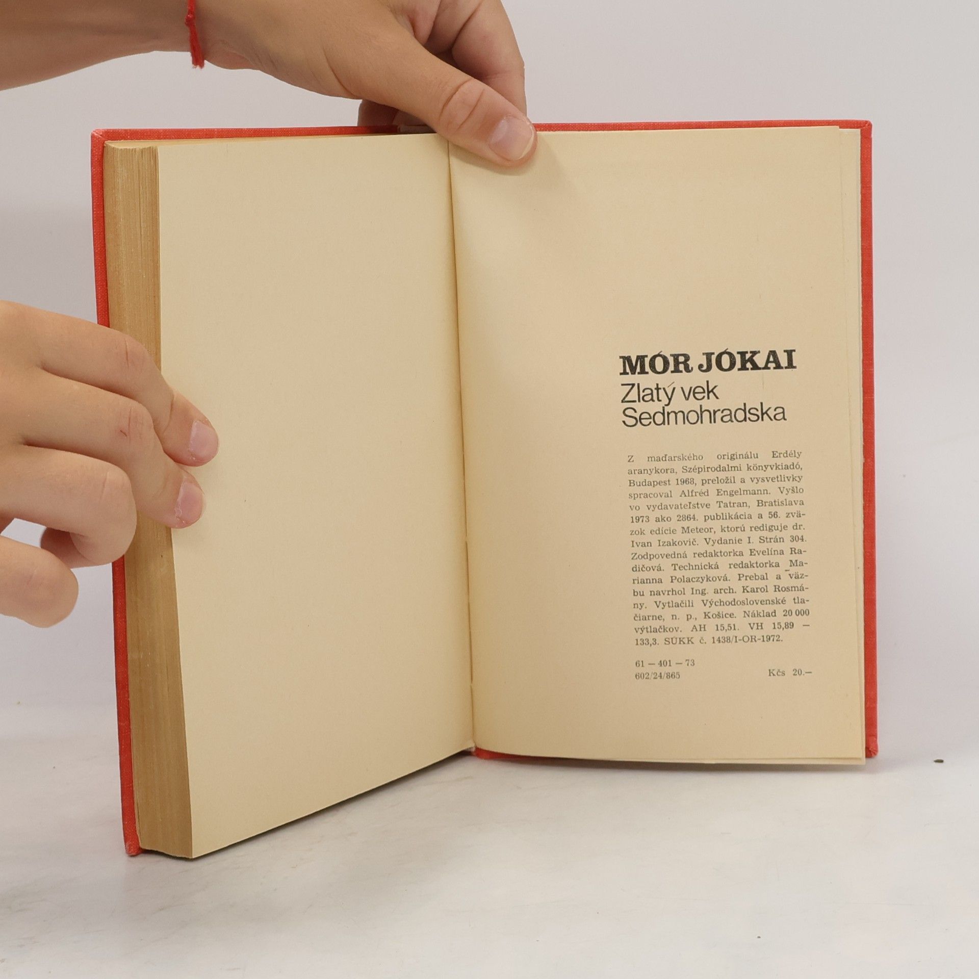 Mór Jókai Zlatý vek Sedmohradska