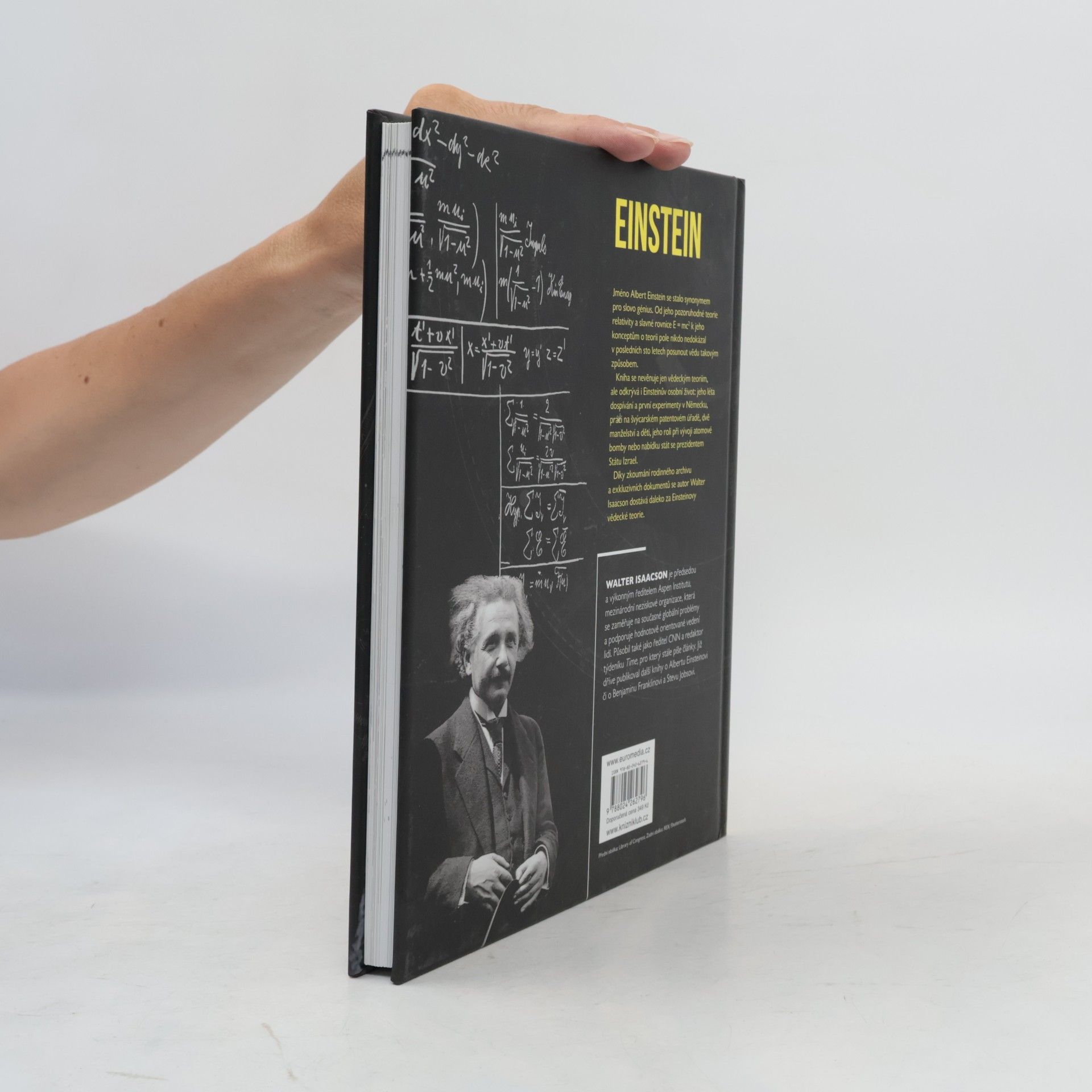 Walter Isaacson Einstein. Člověk, génius a teorie relativity