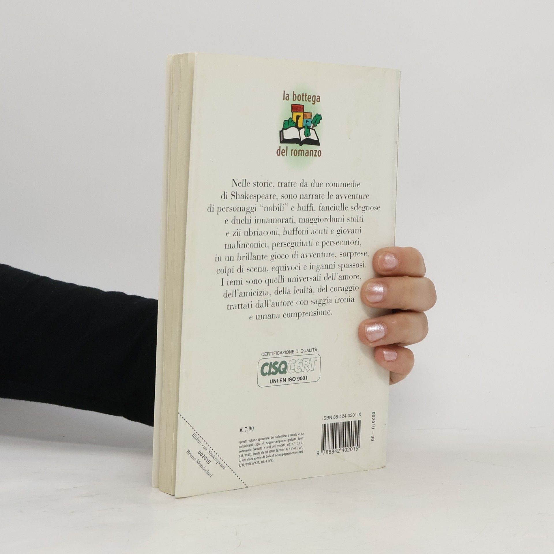Roberto Agostini La bottega del romanzo: Ridere con Shakespeare