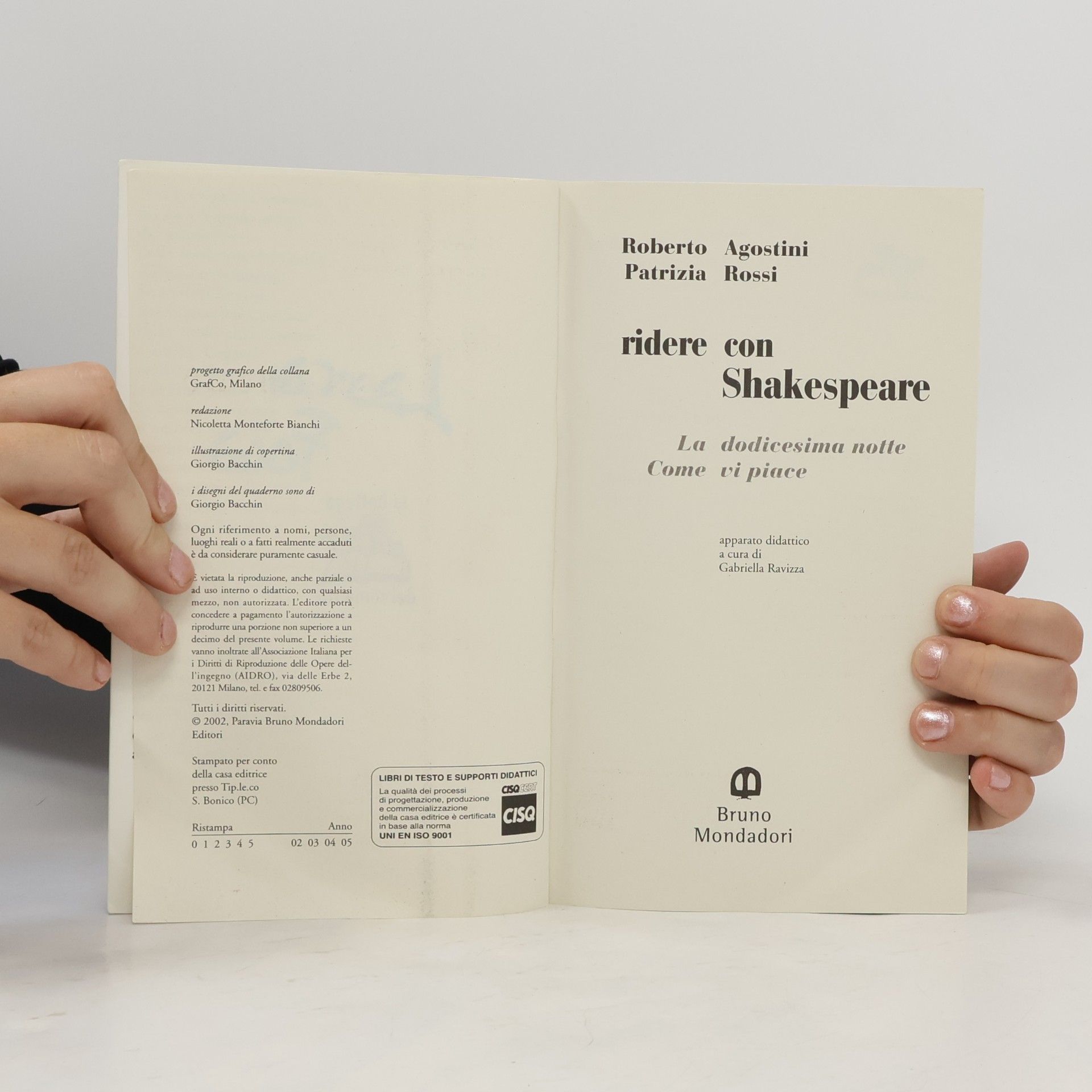 Roberto Agostini La bottega del romanzo: Ridere con Shakespeare