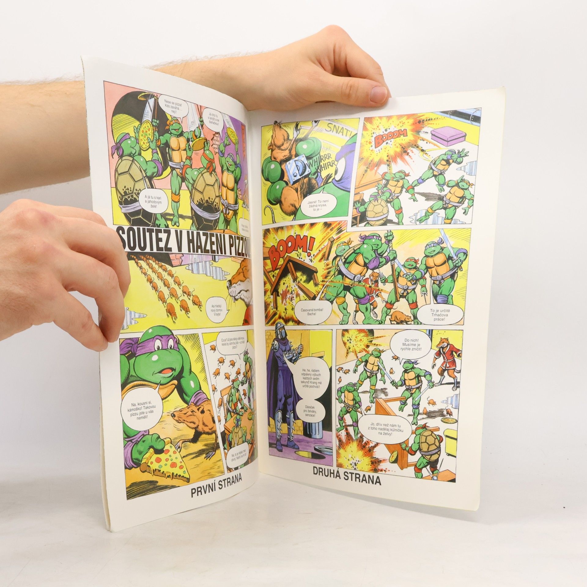 Various authors Teenage Mutant Hero Turtles. Plakátový comics 3